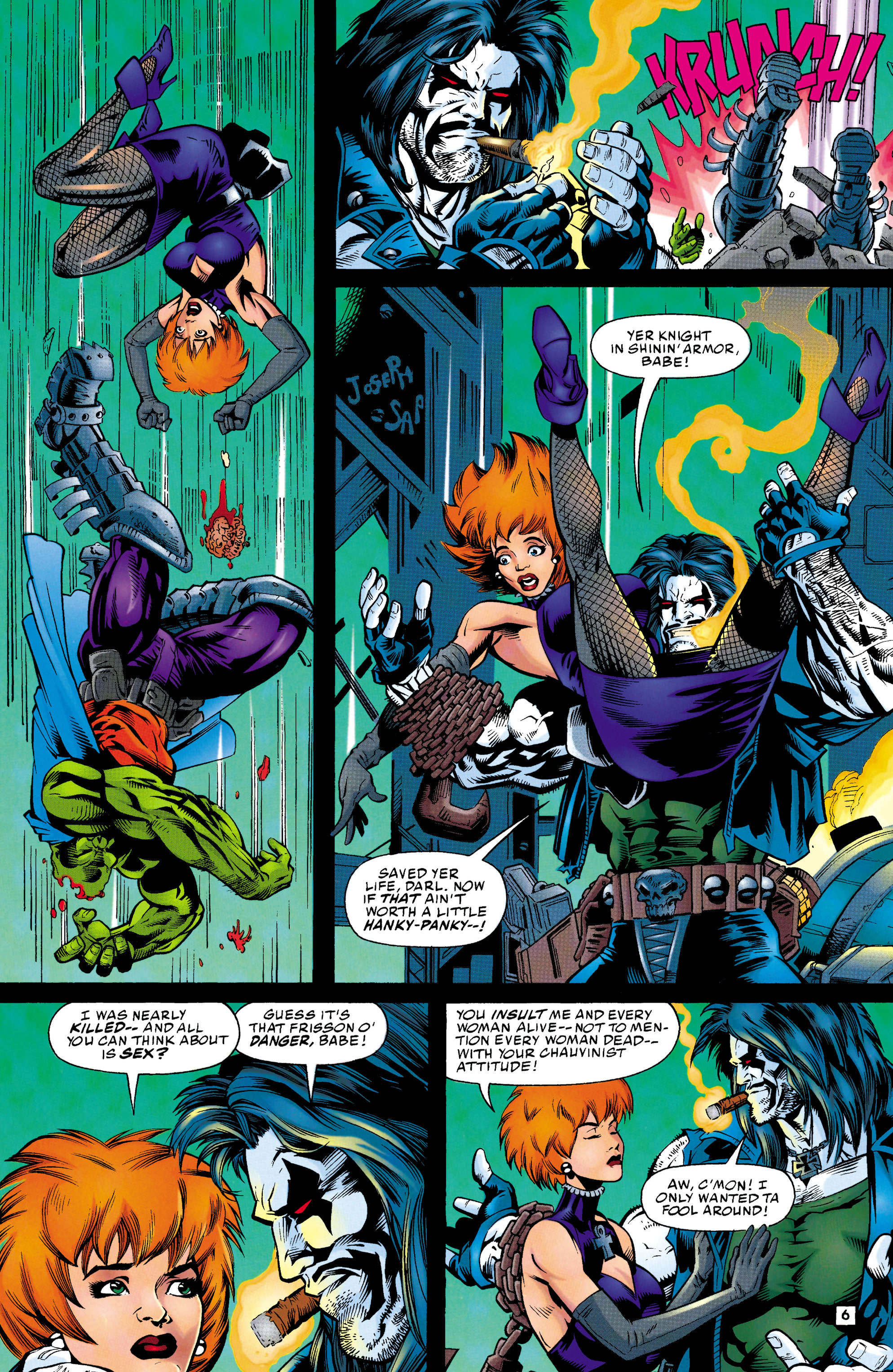 Read online Lobo (1993) comic -  Issue #29 - 7