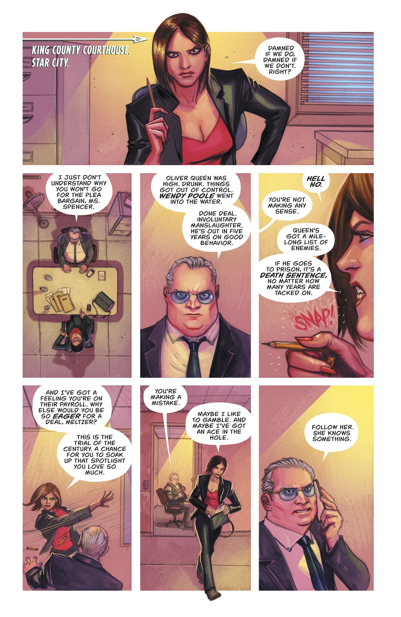 Read online Green Arrow (2016) comic -  Issue #35 - 8