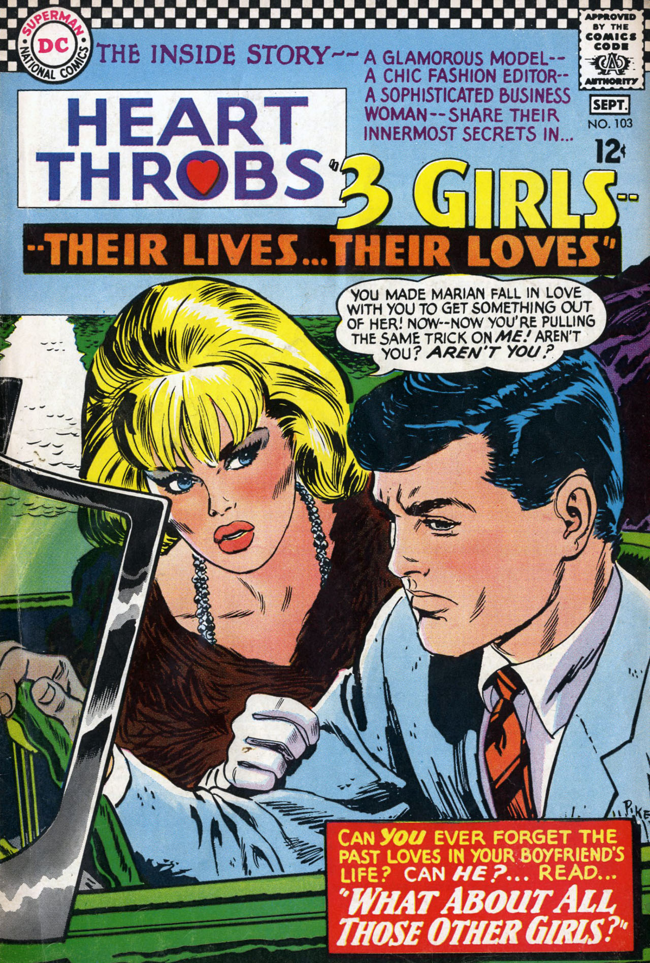 Read online Heart Throbs comic -  Issue #103 - 1
