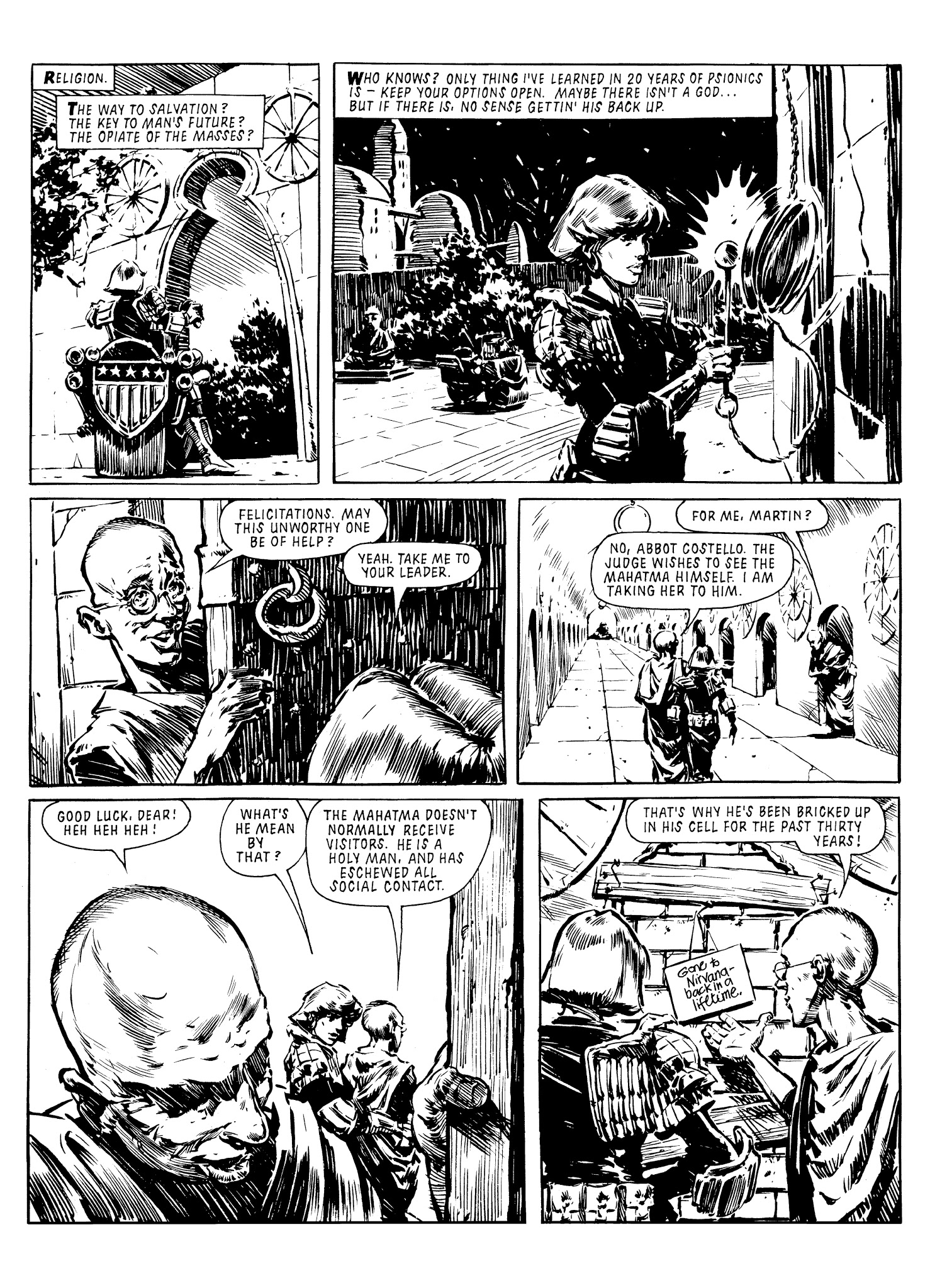 Read online Judge Anderson: The Psi Files comic -  Issue # TPB 1 - 204