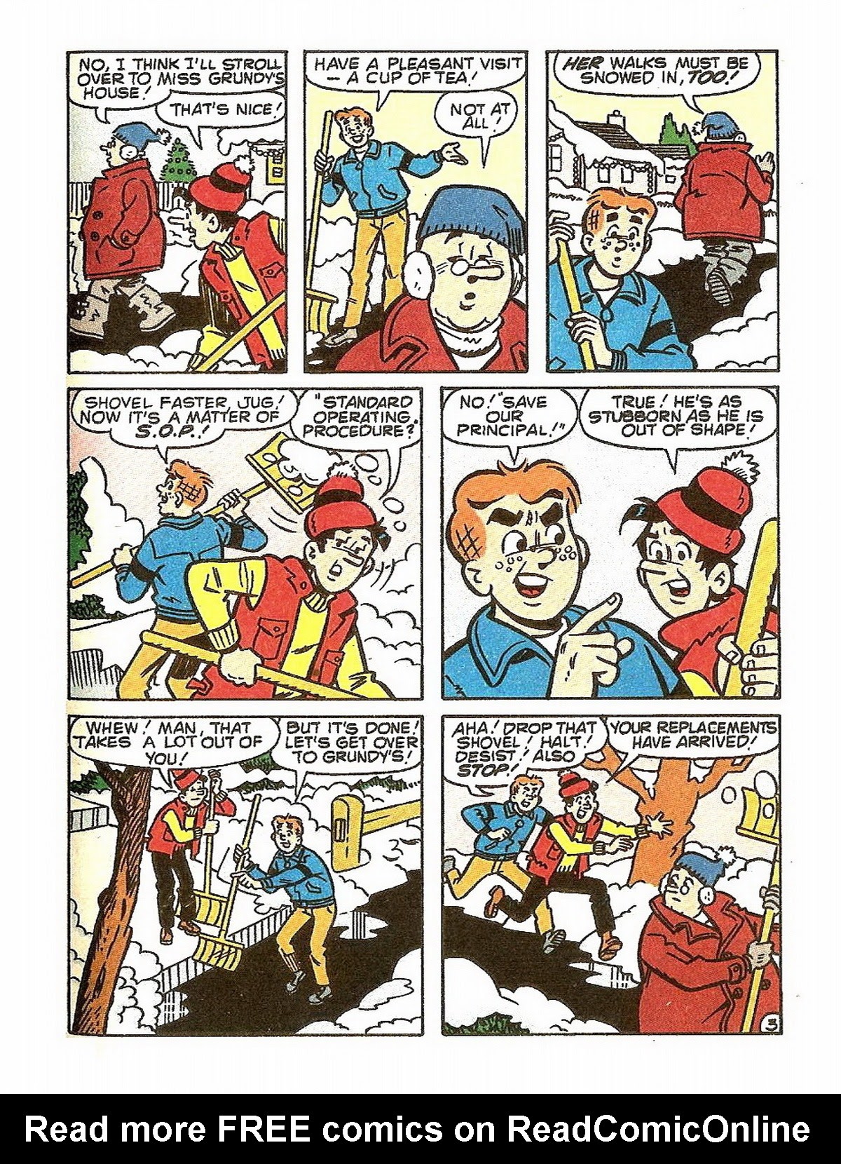 Read online Archie's Double Digest Magazine comic -  Issue #105 - 141