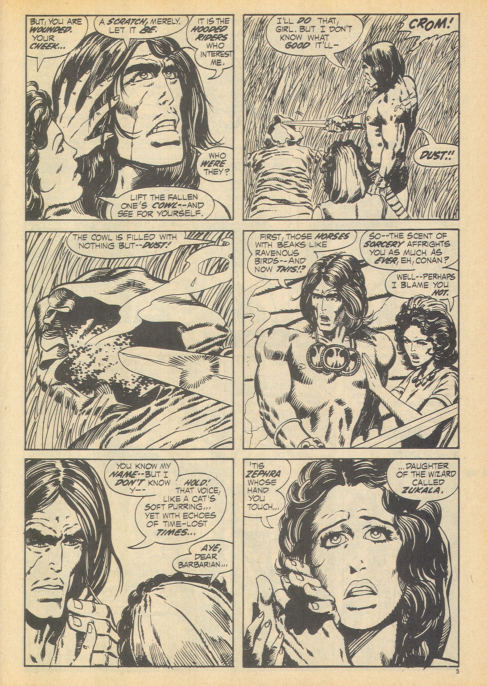 Read online The Savage Sword of Conan (1975) comic -  Issue #15 - 5