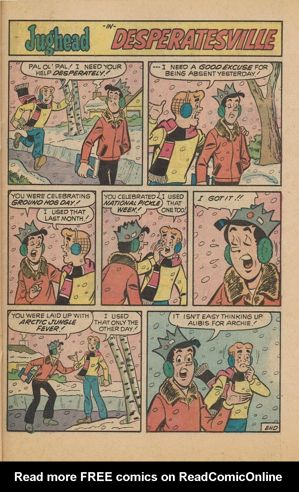 Read online Jughead's Jokes comic -  Issue #33 - 28