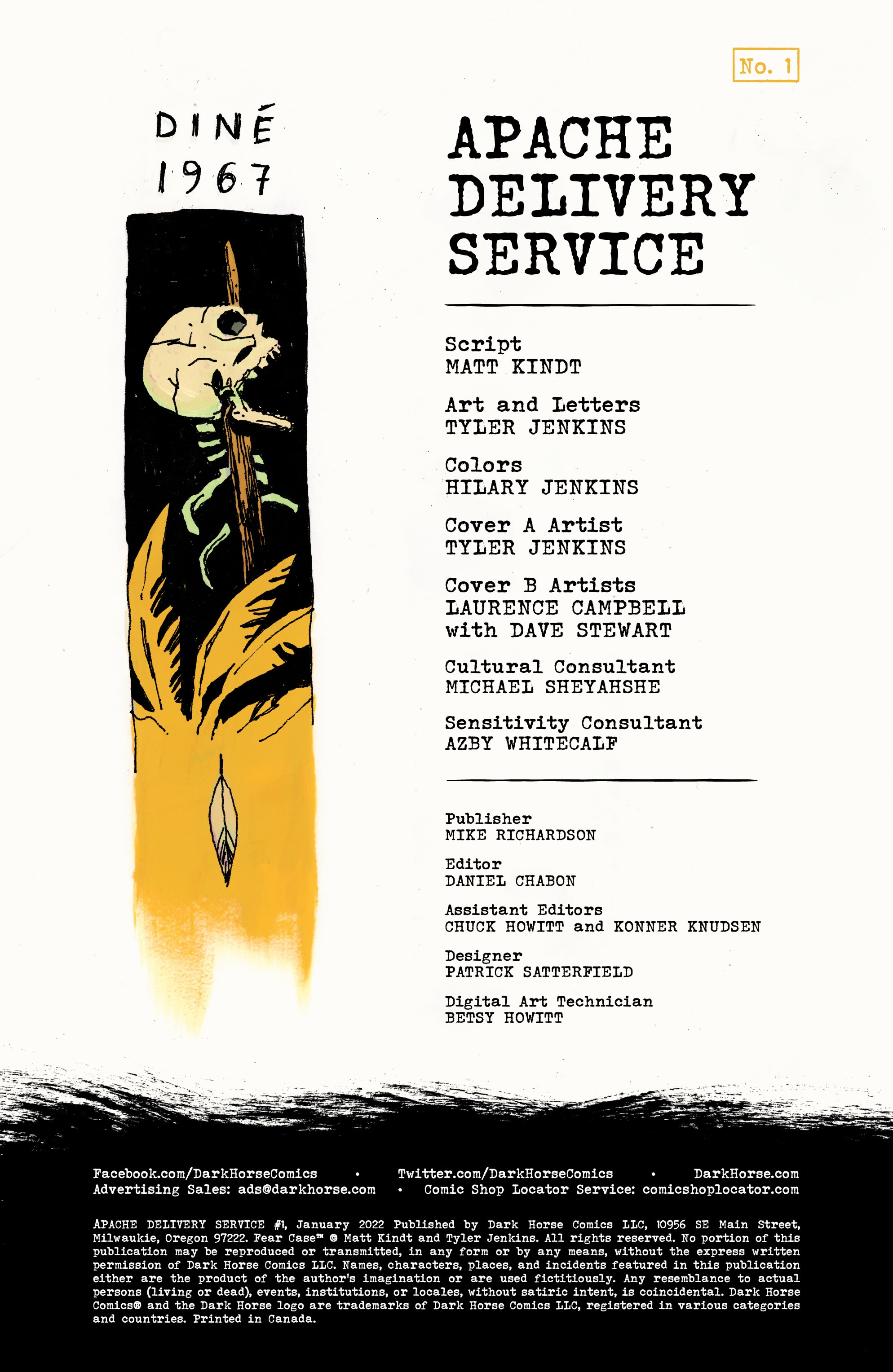 Read online Apache Delivery Service comic -  Issue #1 - 2