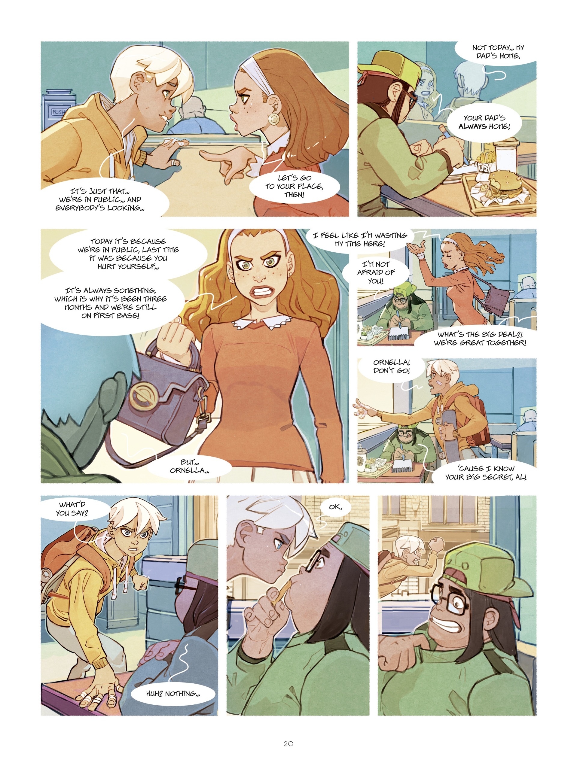 Read online Masks comic -  Issue #1 - 20