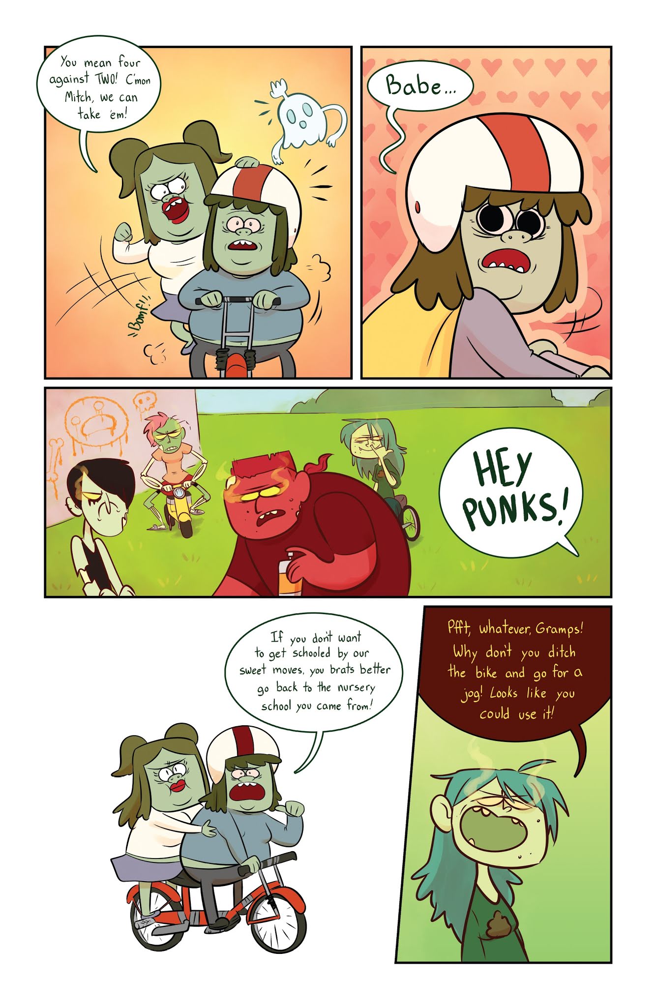 Read online Regular Show: Parks and Wreck comic -  Issue # TPB - 99