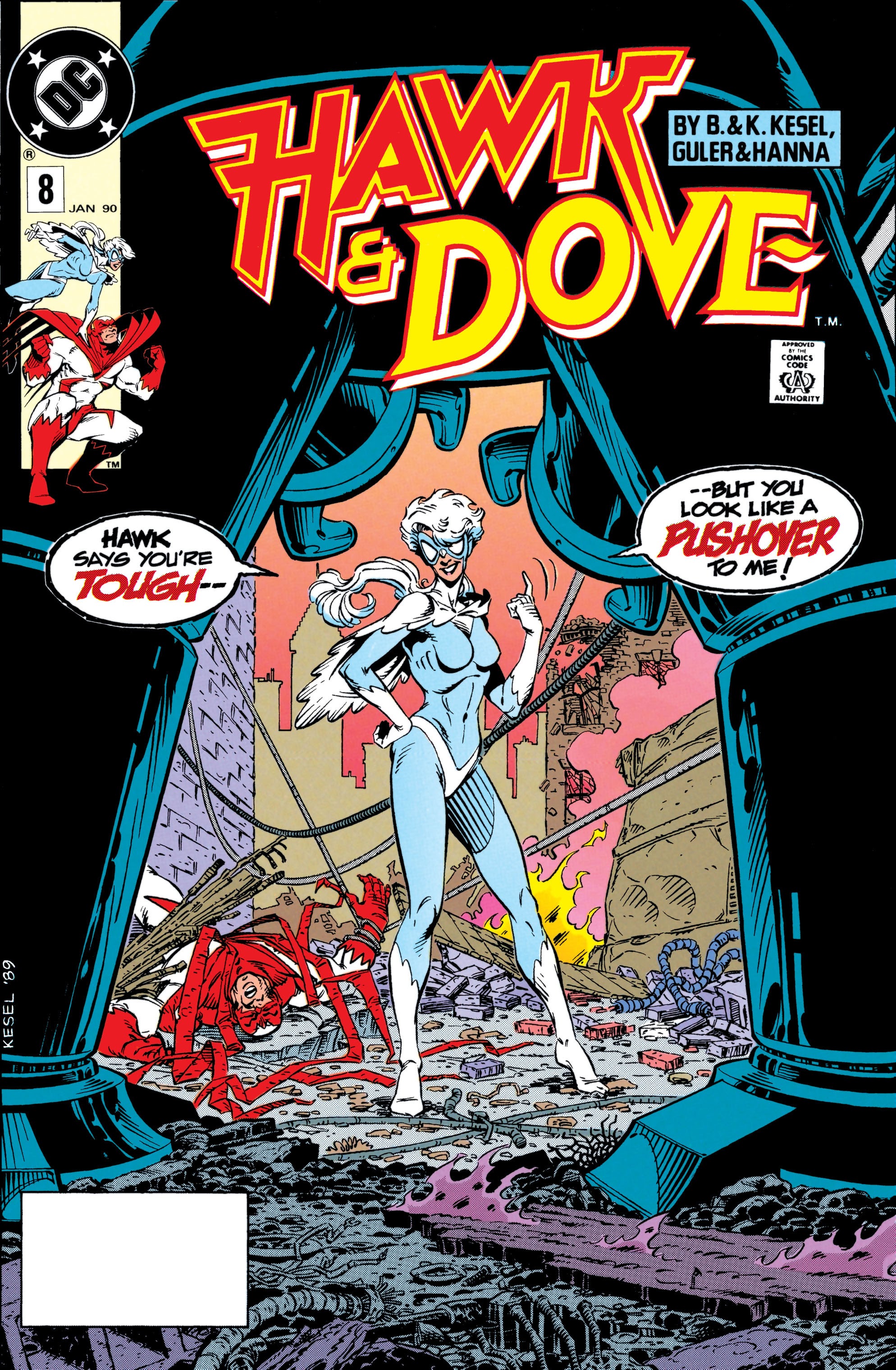 Read online Hawk and Dove (1989) comic -  Issue #8 - 1