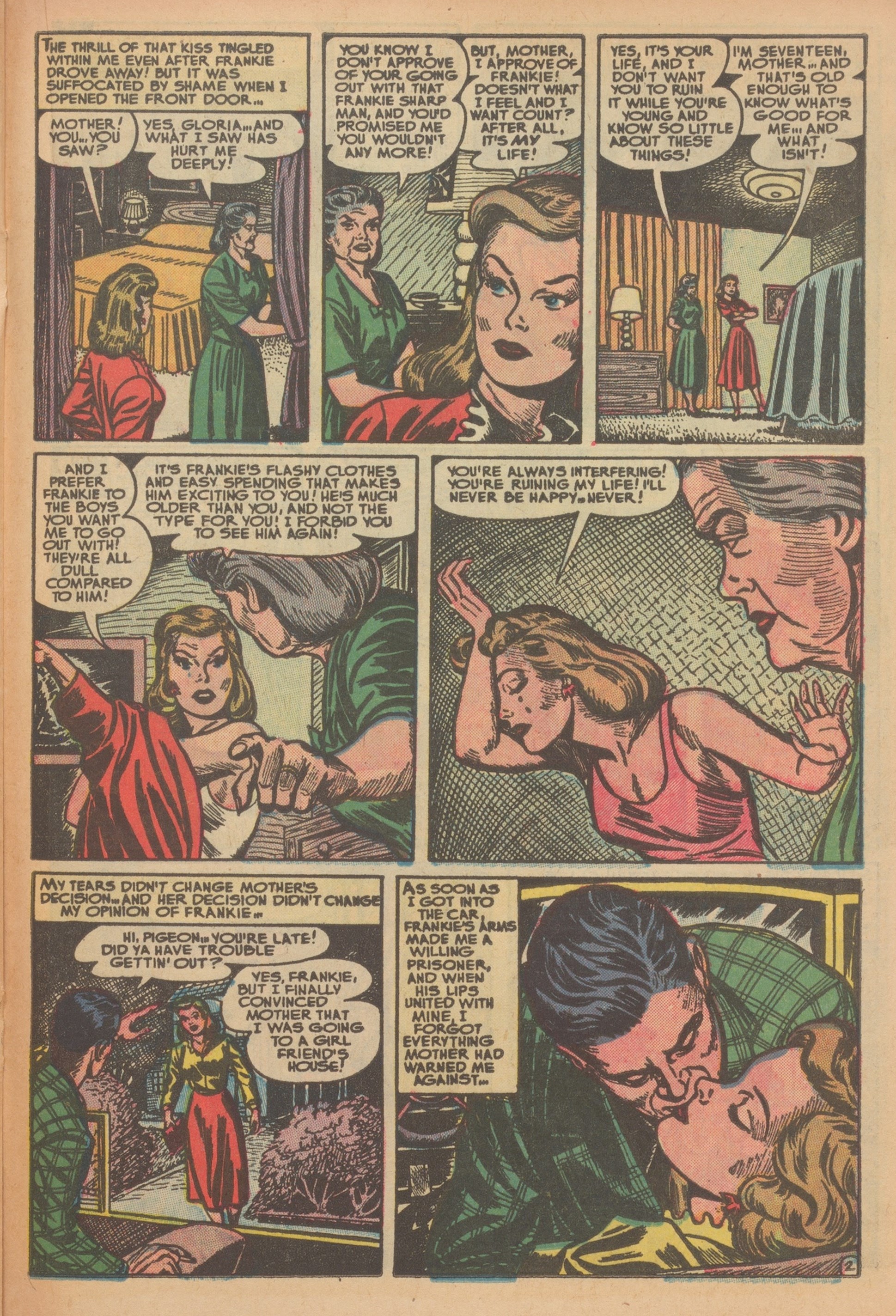 Read online Love Romances comic -  Issue #41 - 21