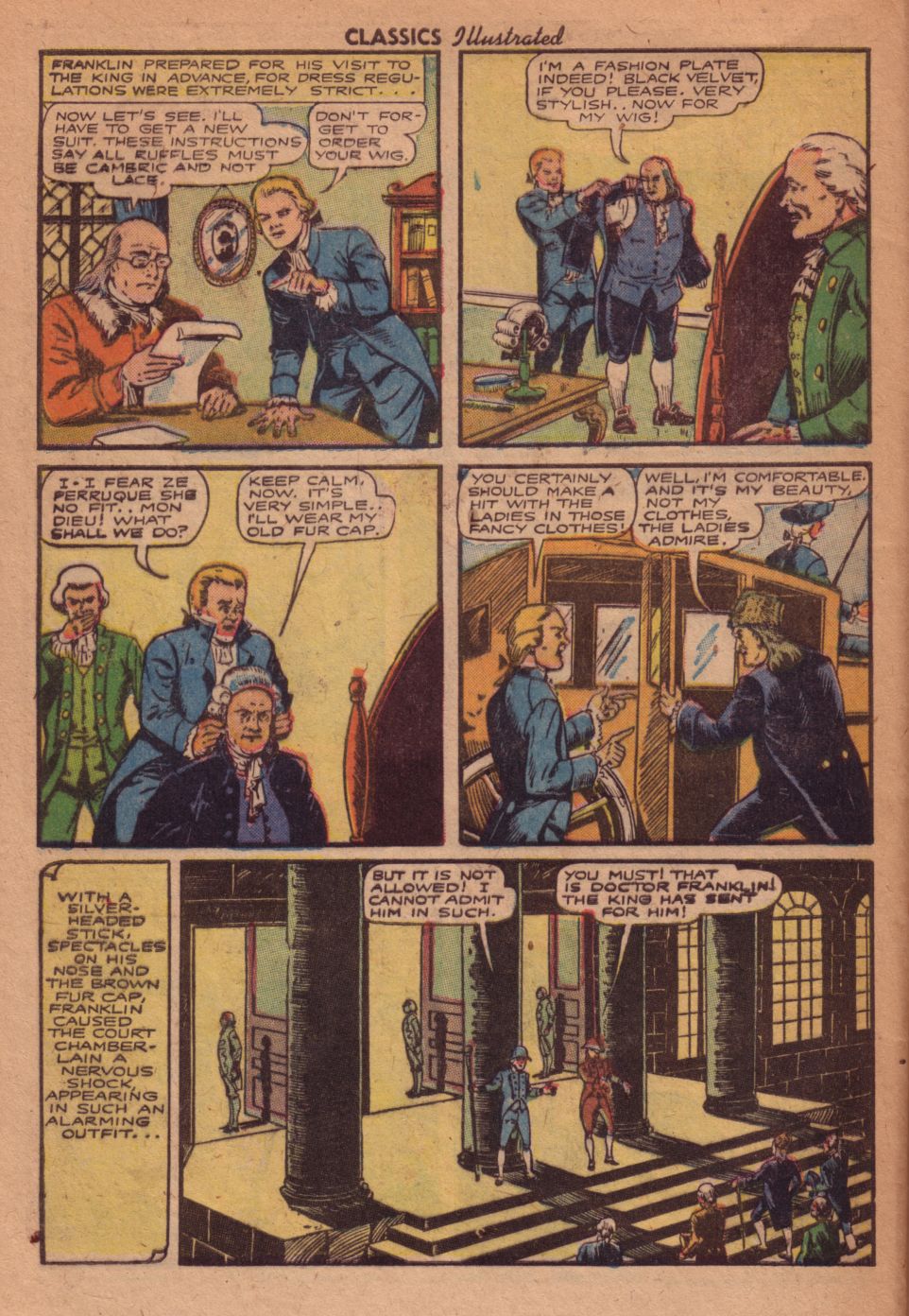 Read online Classics Illustrated comic -  Issue #65 - 42
