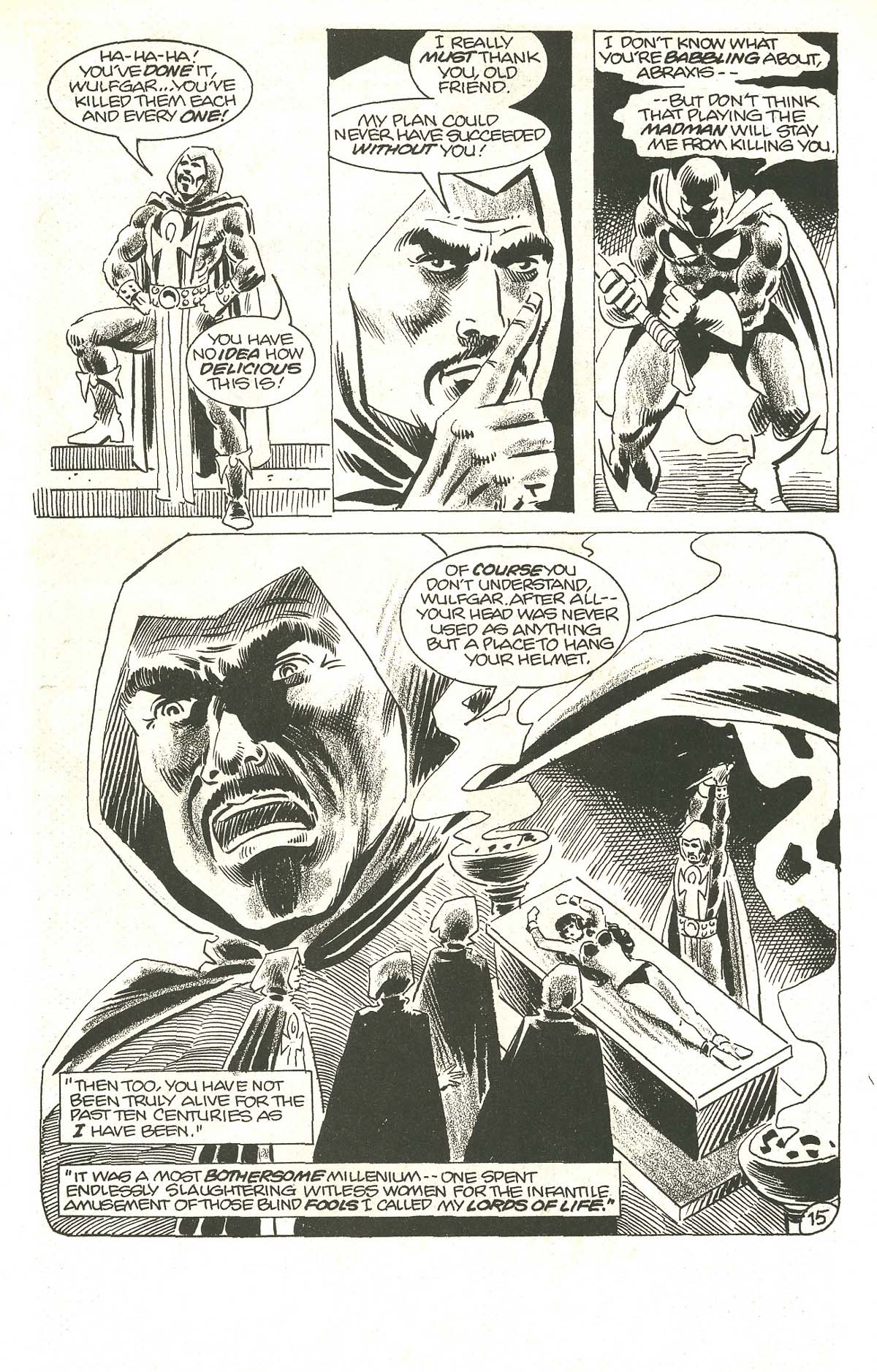 Read online Dark Wolf comic -  Issue #4 - 17