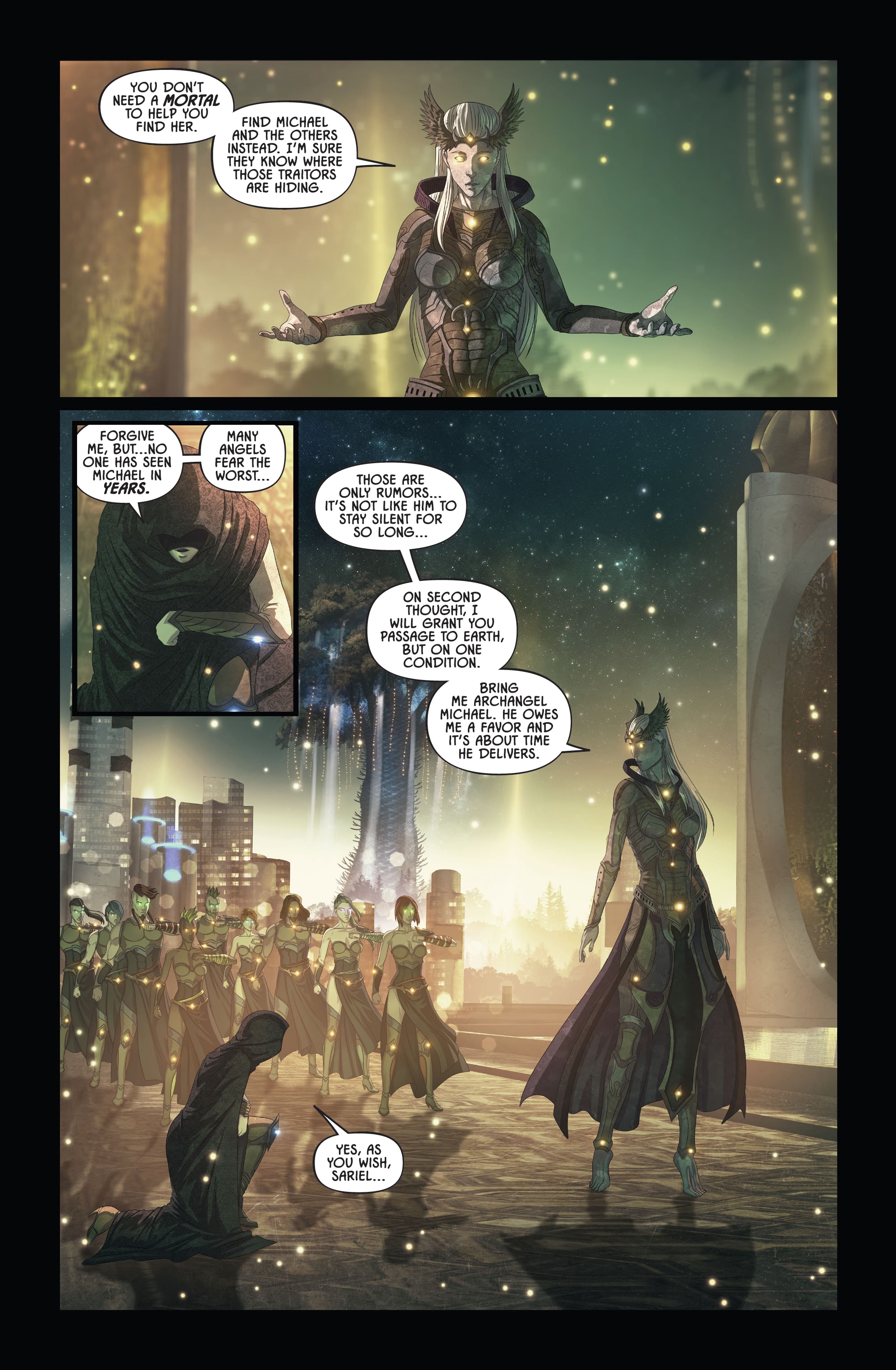 Read online Knights of the Golden Sun comic -  Issue #9 - 5