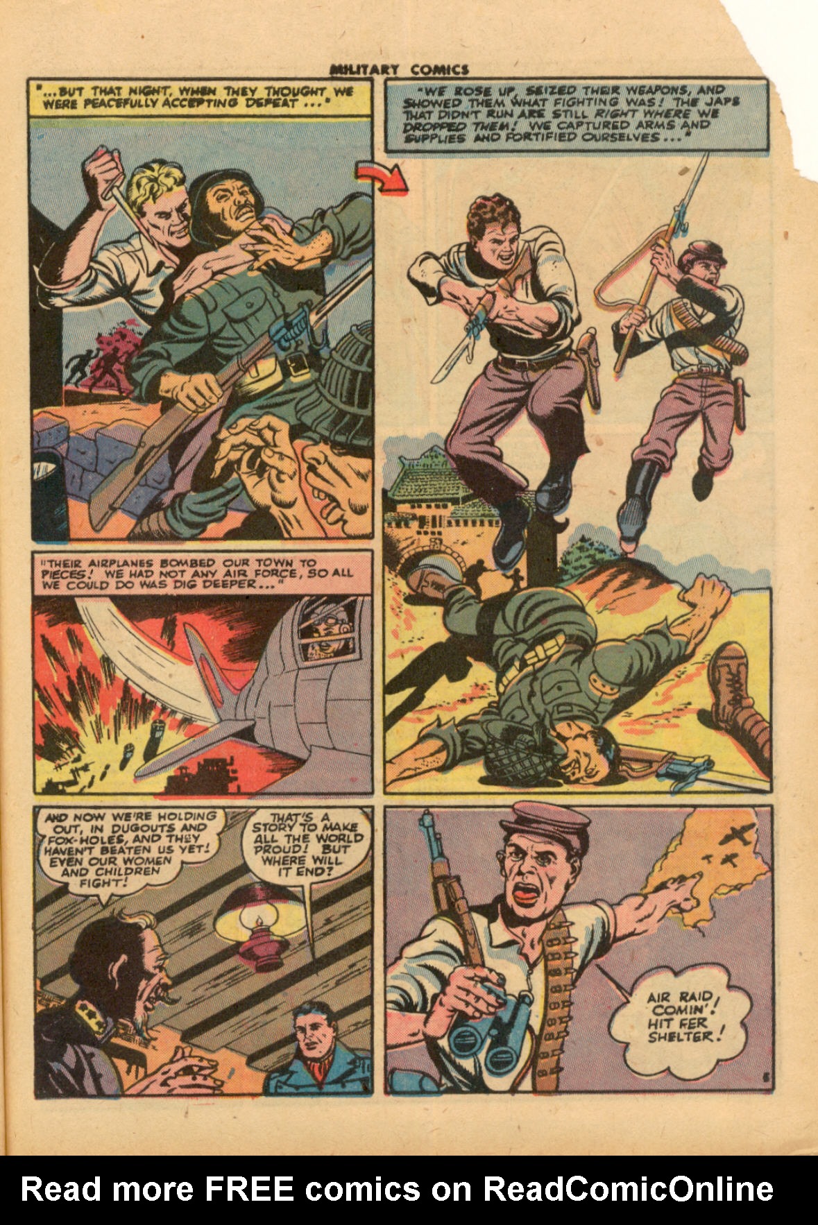 Read online Military Comics comic -  Issue #33 - 7