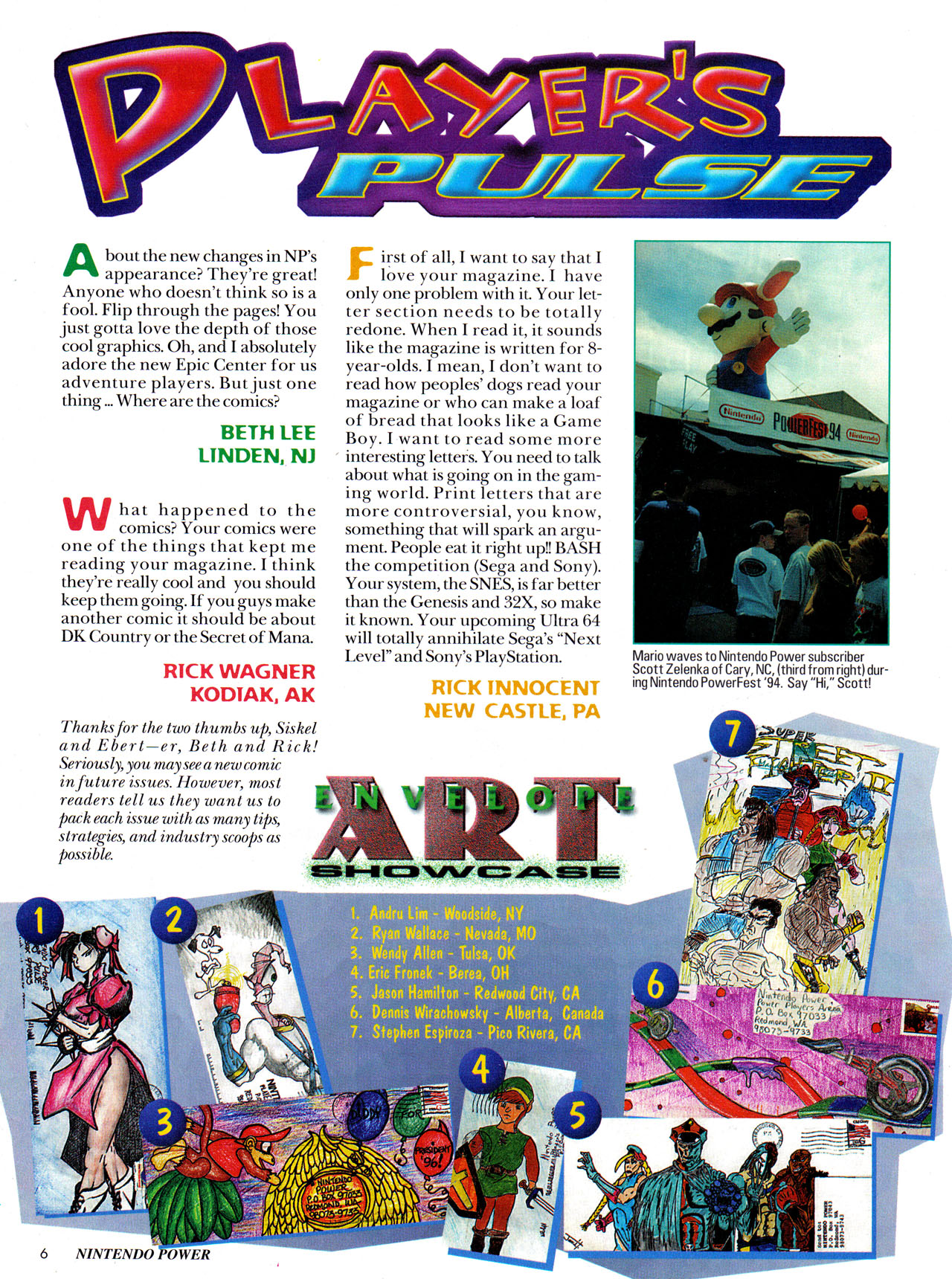 Read online Nintendo Power comic -  Issue #73 - 7