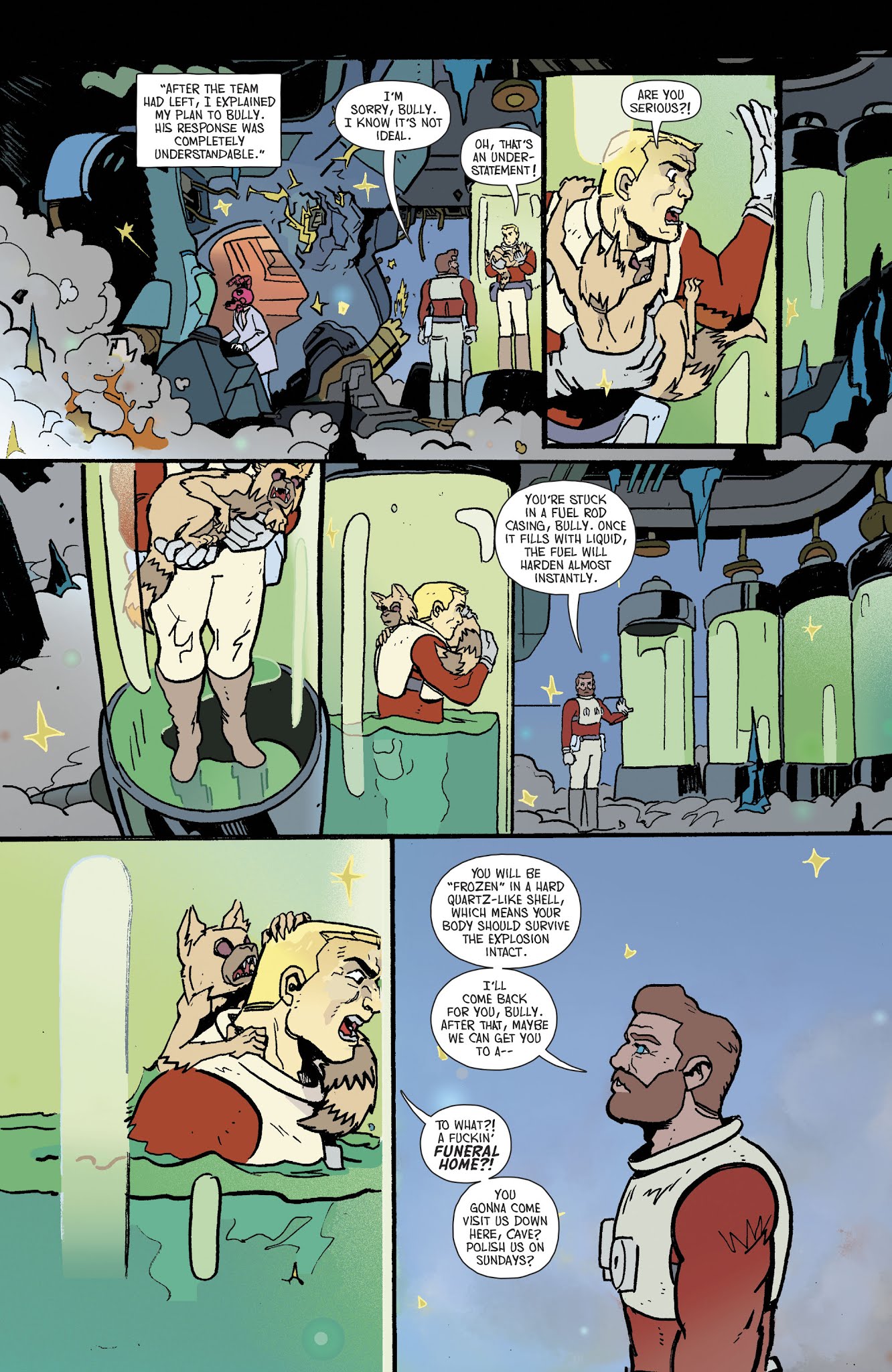 Read online Cave Carson Has An Intersteller Eye comic -  Issue #3 - 26