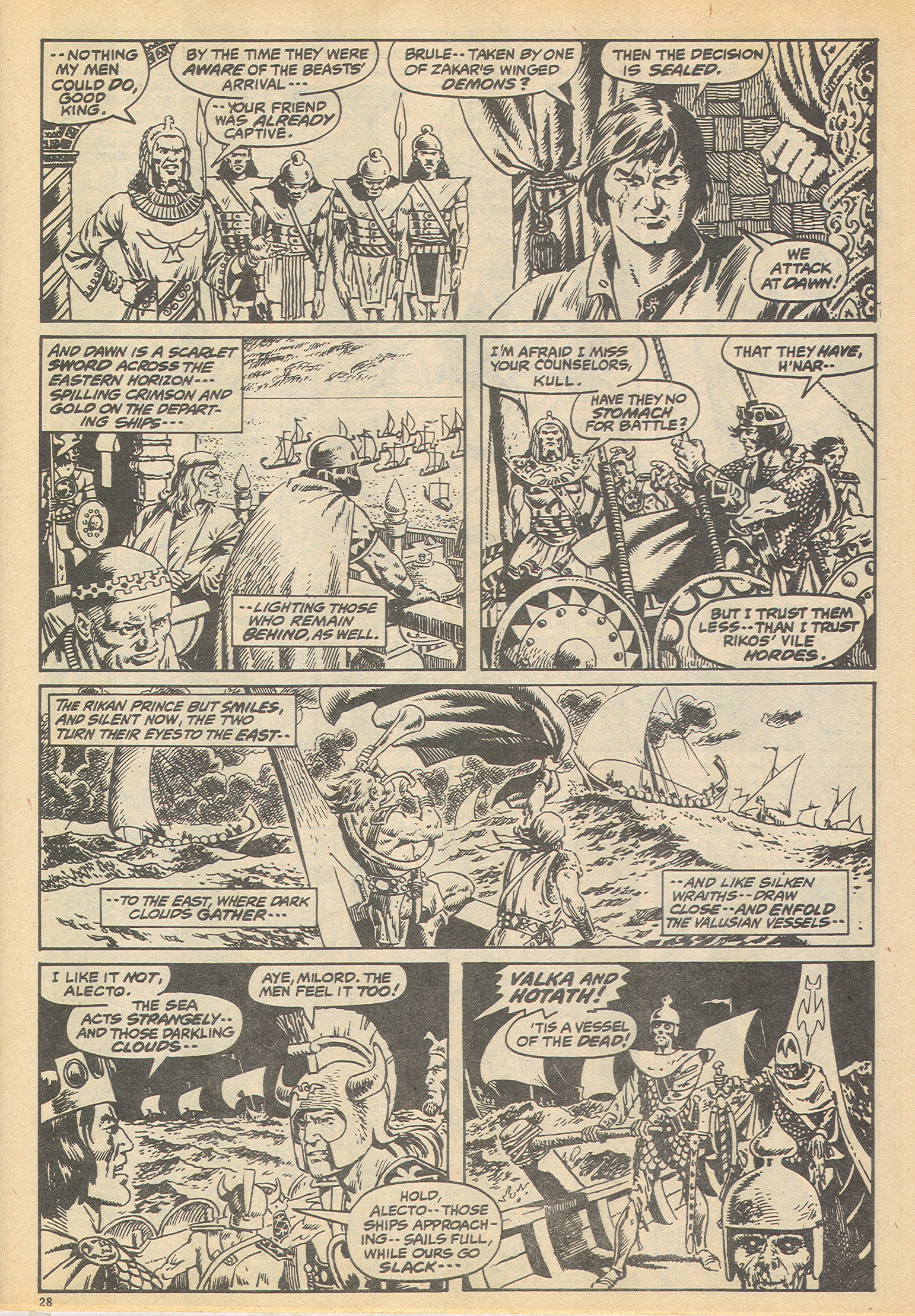 Read online The Savage Sword of Conan (1975) comic -  Issue #18 - 28