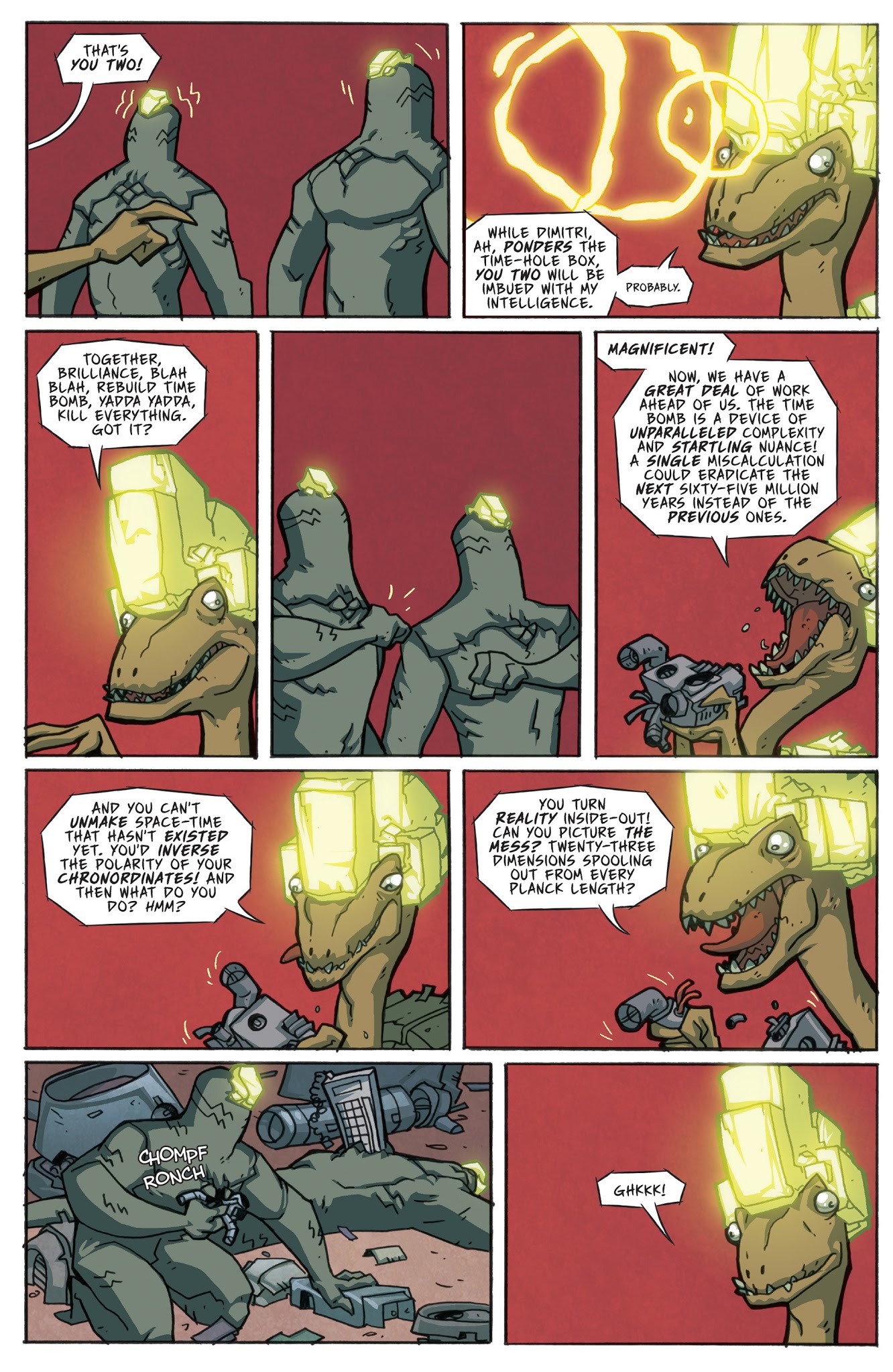 Read online Atomic Robo and the Savage Sword of Dr. Dinosaur comic -  Issue #3 - 12