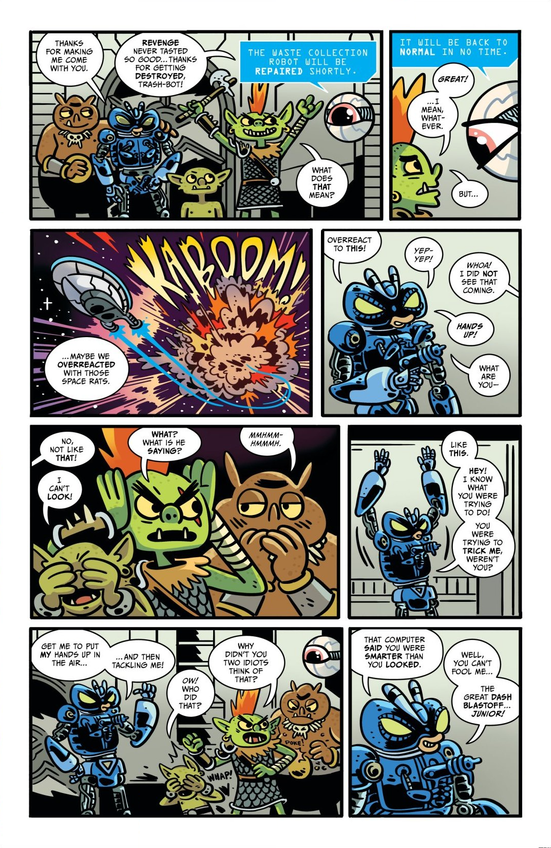 Read online Orcs in Space comic -  Issue # TPB - 85