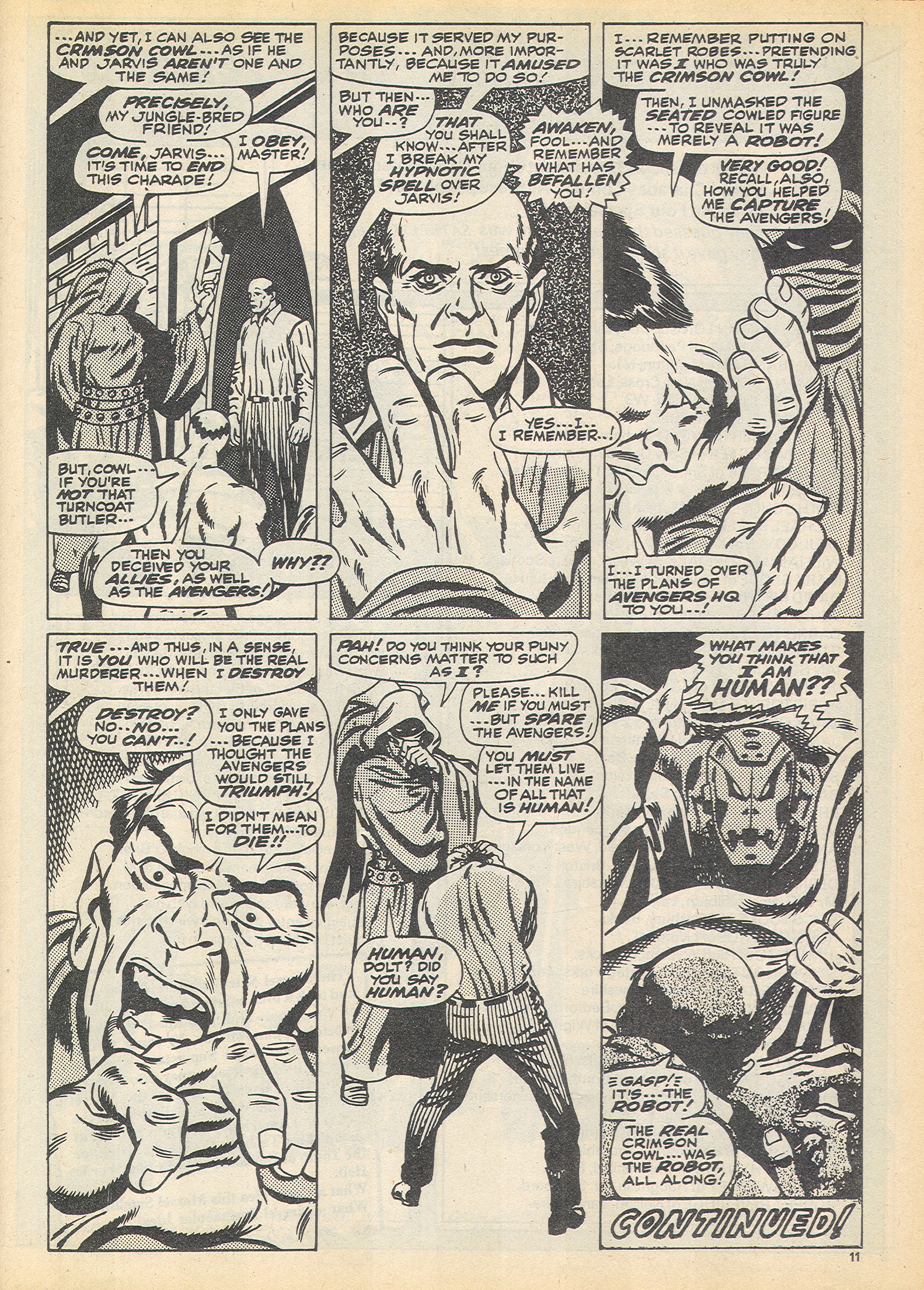 Read online The Avengers (1973) comic -  Issue #74 - 11