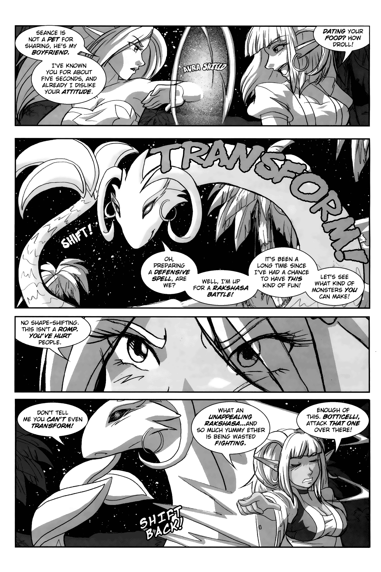 Read online Gold Digger/Ninja High School: Maidens of Twilight comic -  Issue #2 - 20