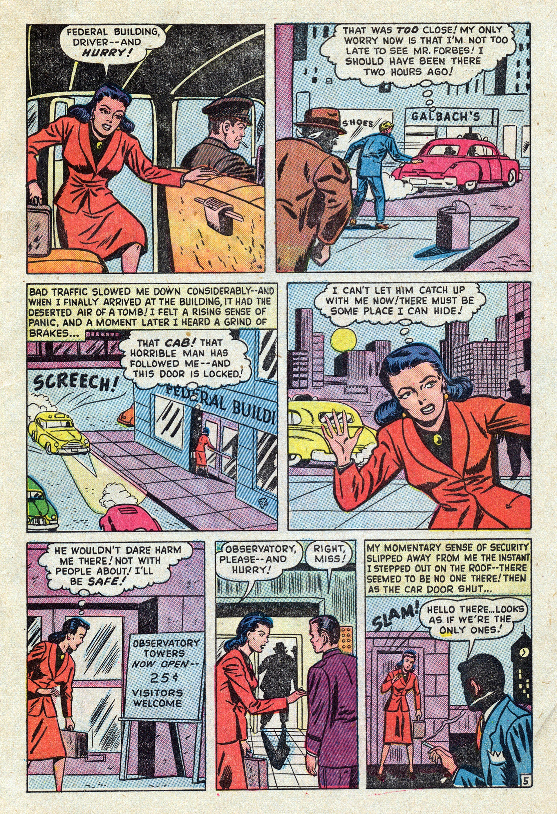 Read online Girl Comics (1949) comic -  Issue #5 - 7