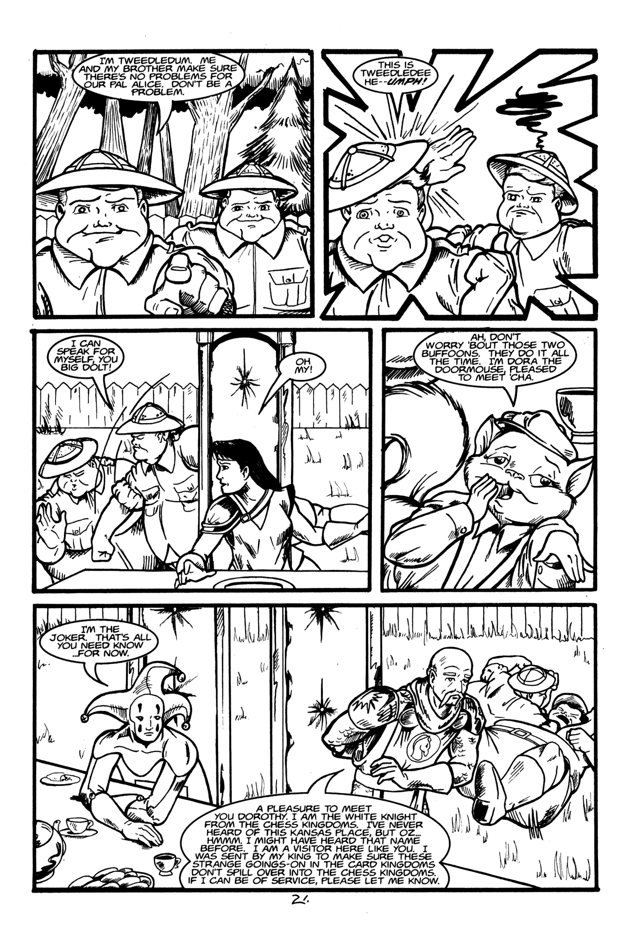 Read online Wonderland (1998) comic -  Issue #1 - 23