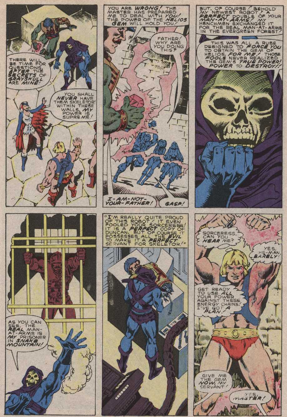 Read online Masters of the Universe (1986) comic -  Issue #10 - 16