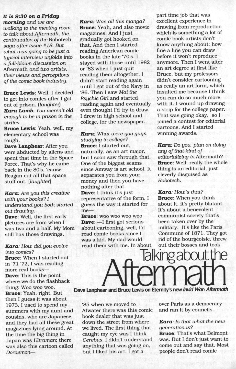 Read online Robotech: Invid War comic -  Issue #18 - 28