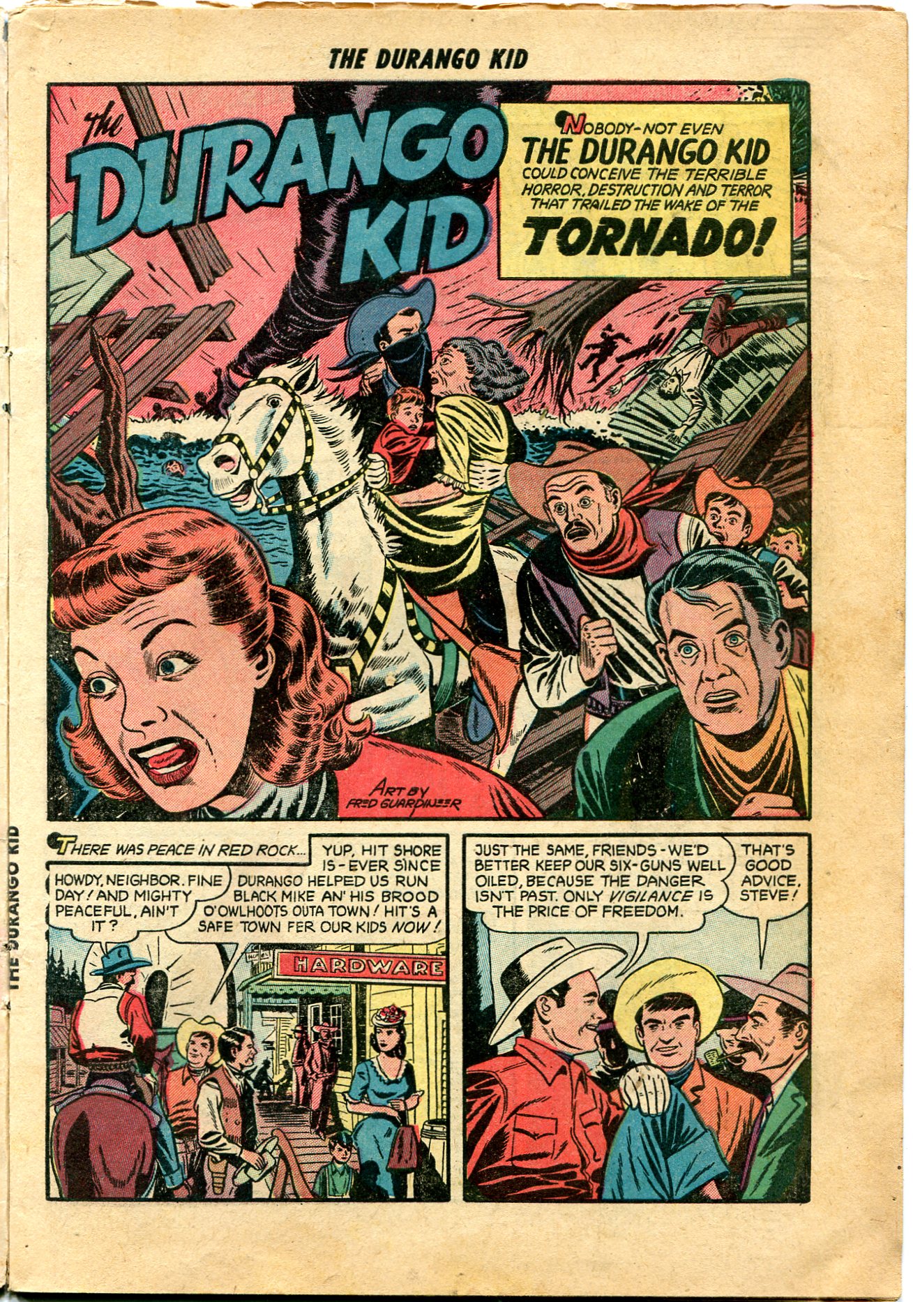 Read online Charles Starrett as The Durango Kid comic -  Issue #22 - 3