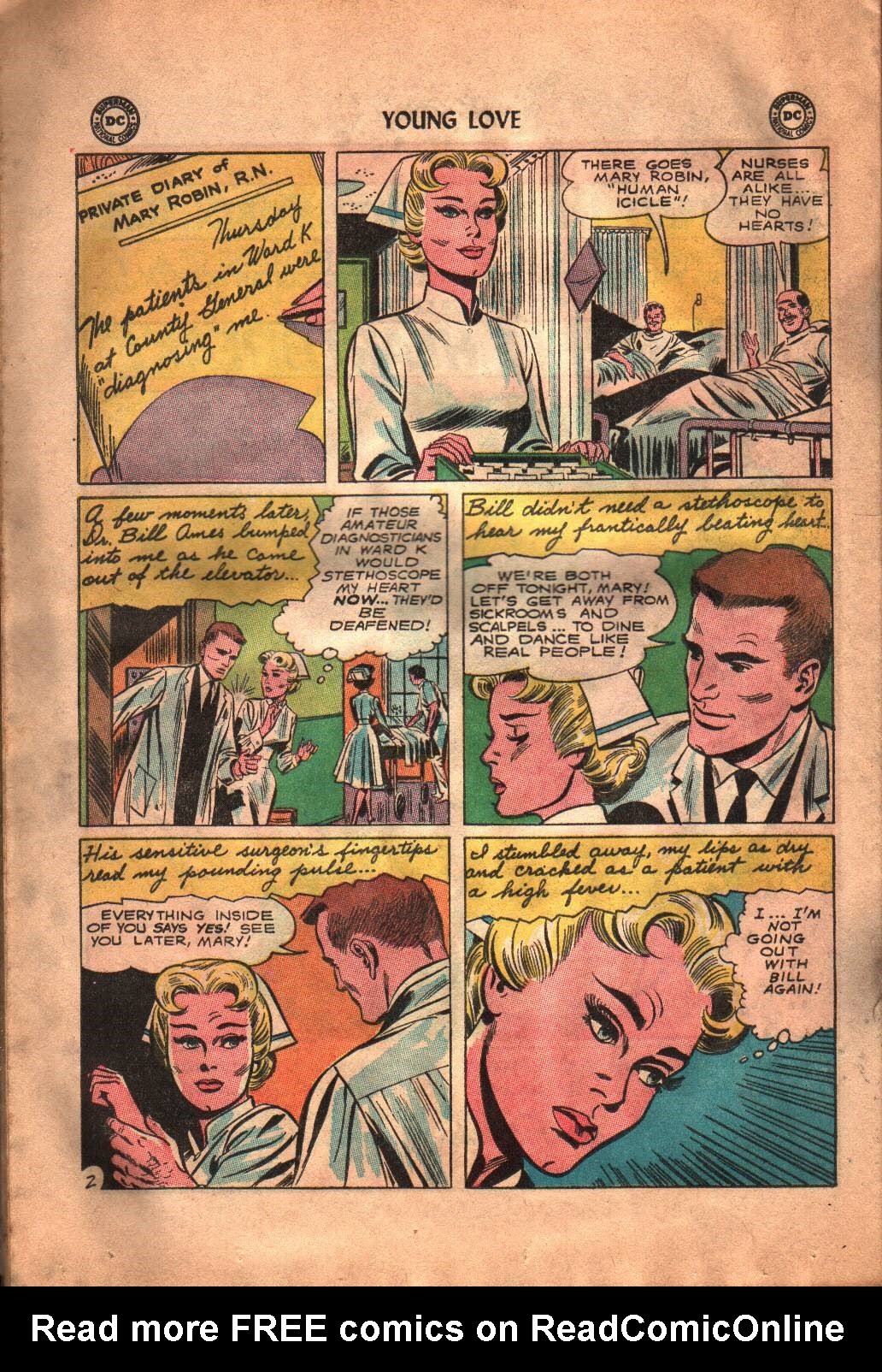 Read online Young Love (1963) comic -  Issue #44 - 24