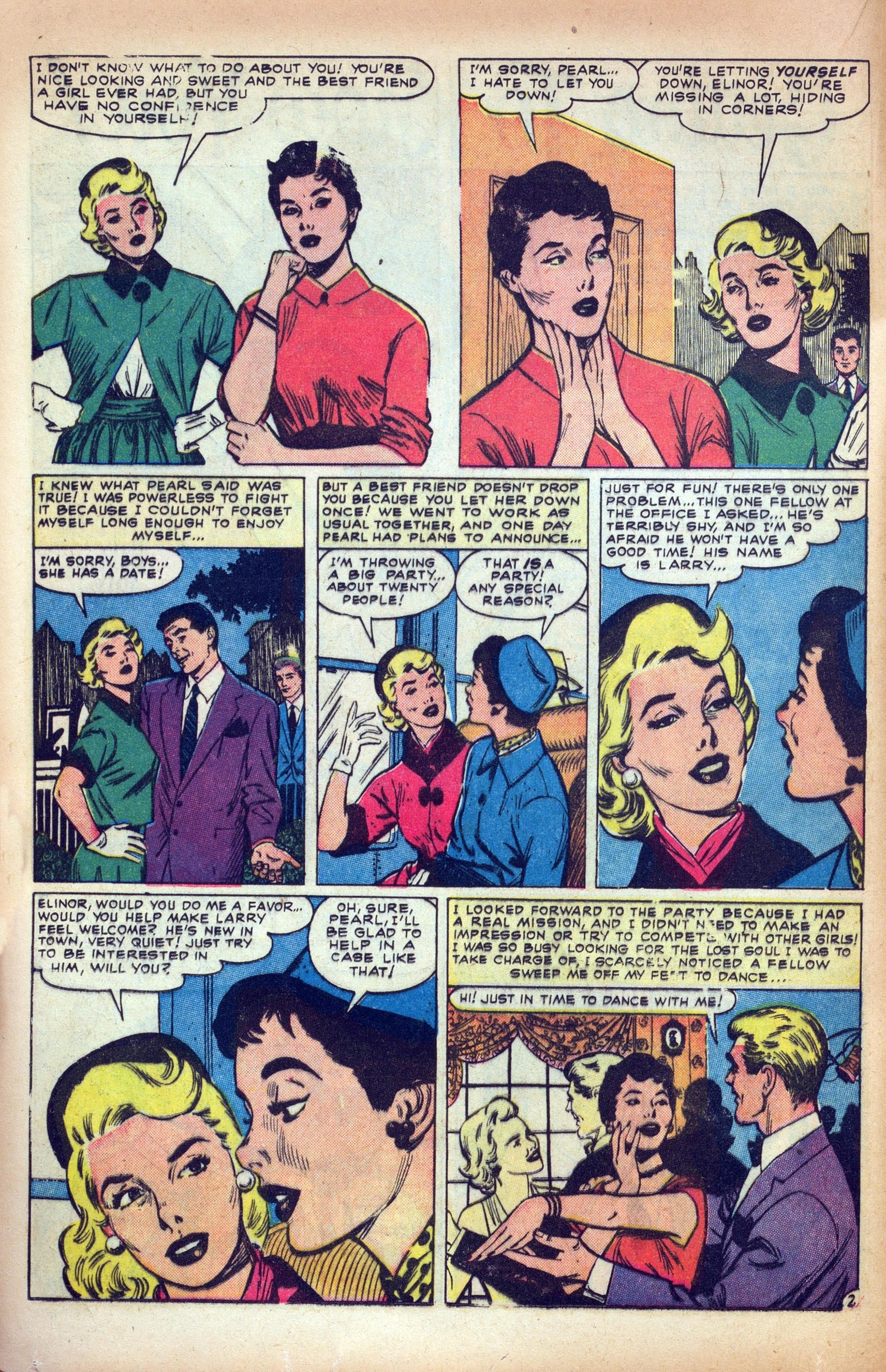 Read online Love Romances comic -  Issue #70 - 16