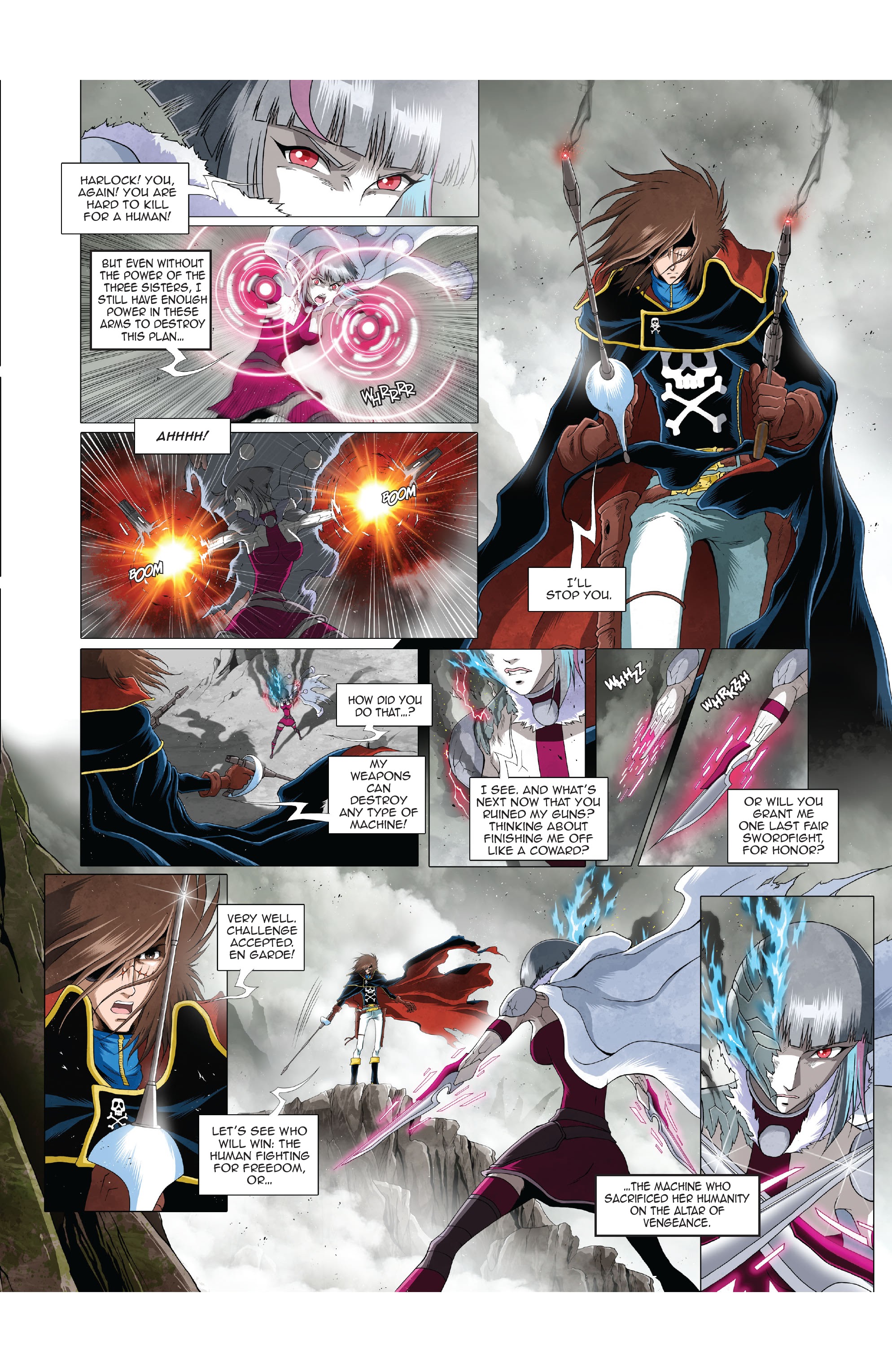 Read online Space Pirate Captain Harlock comic -  Issue #6 - 14
