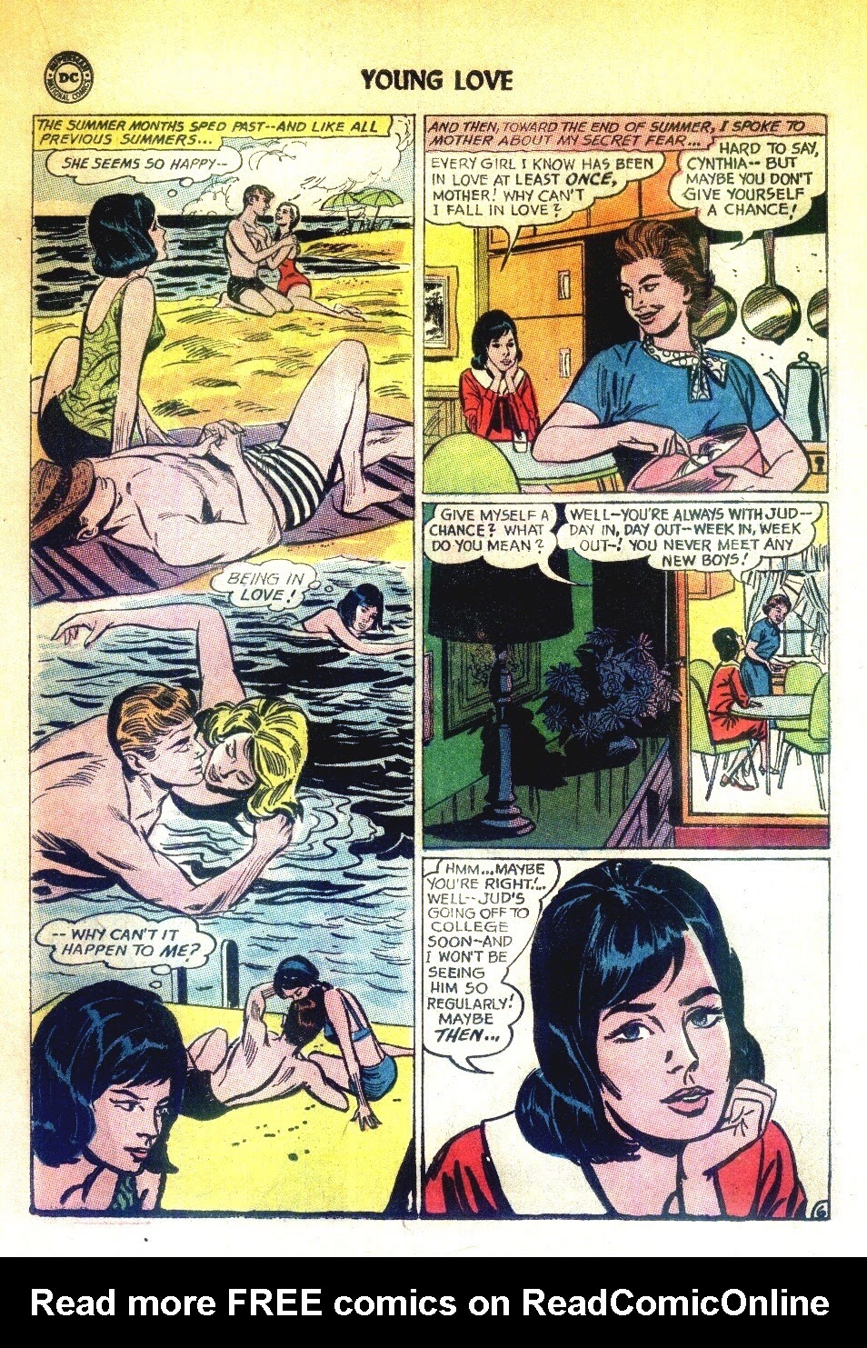 Read online Young Love (1963) comic -  Issue #53 - 17