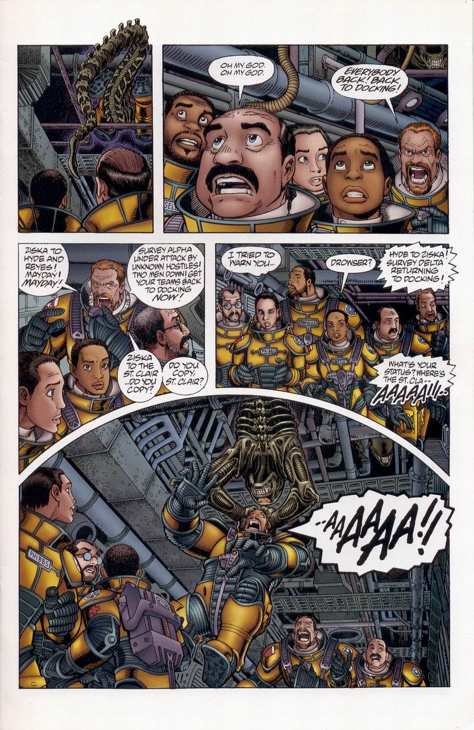 Read online Aliens: Havoc comic -  Issue #1 - 9