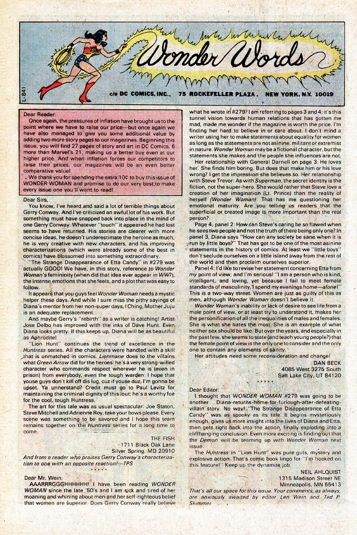 Read online Wonder Woman (1942) comic -  Issue #284 - 32
