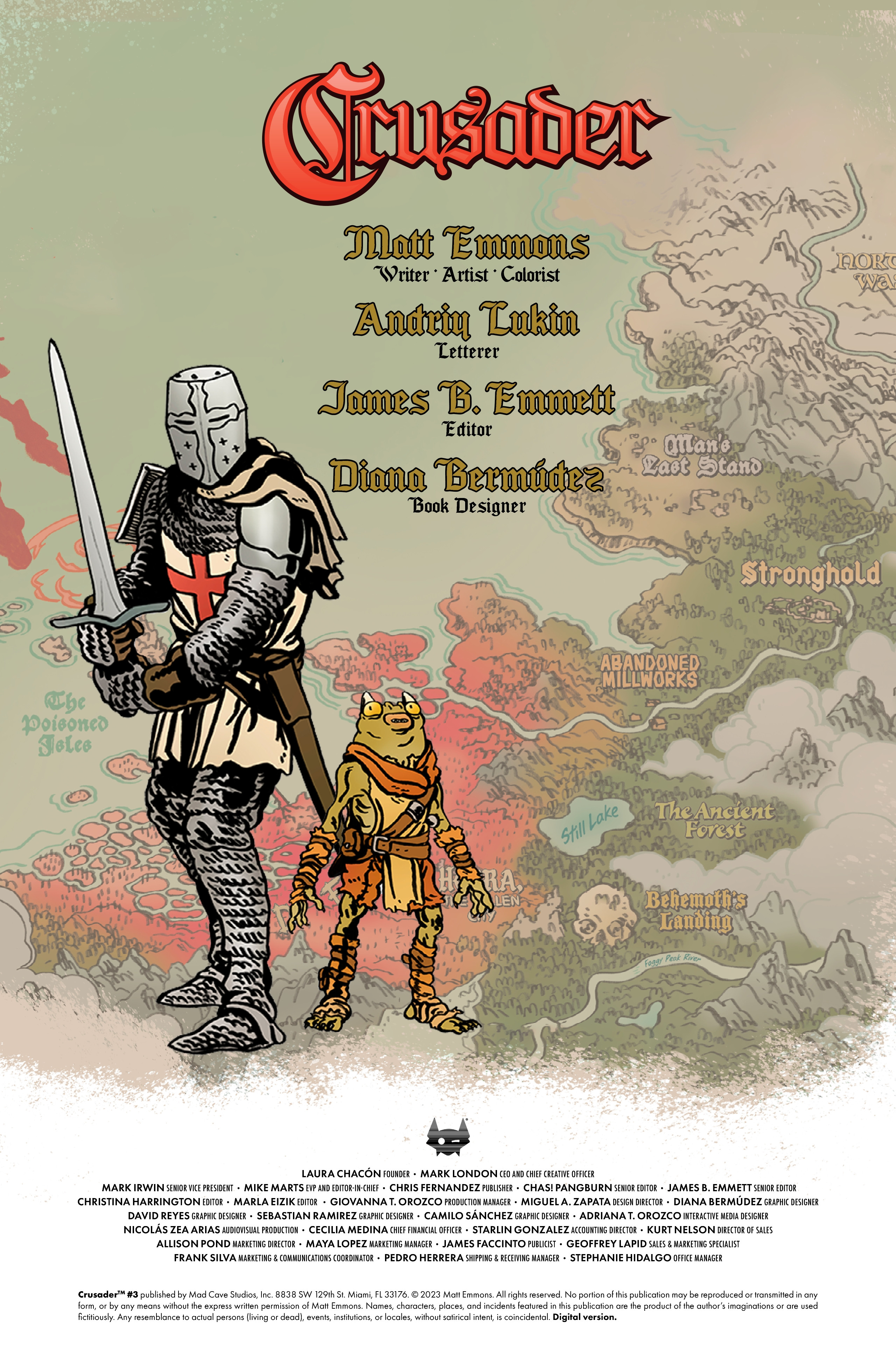 Read online Crusader comic -  Issue #3 - 2