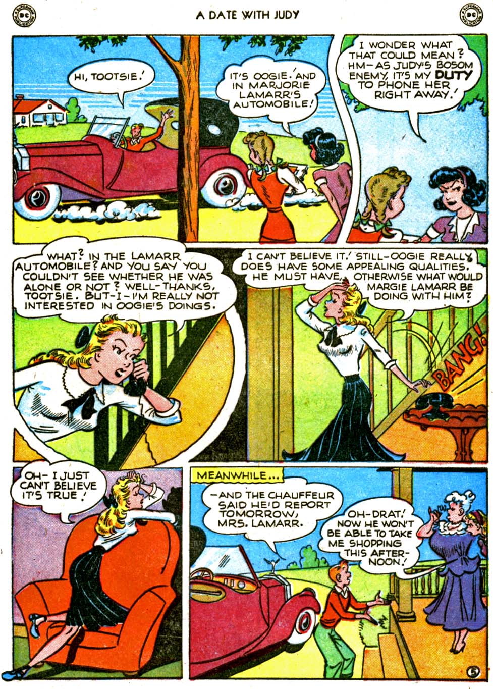 Read online A Date with Judy comic -  Issue #5 - 7