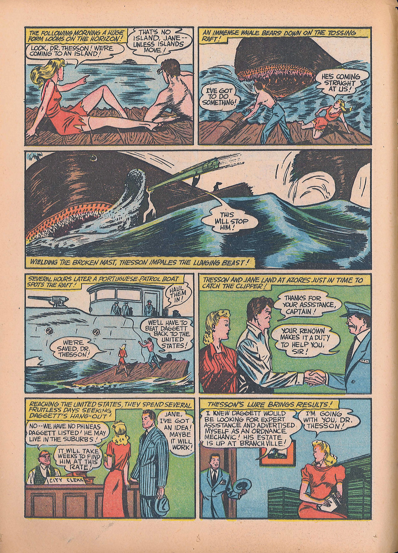 Read online Exciting Comics comic -  Issue #4 - 30