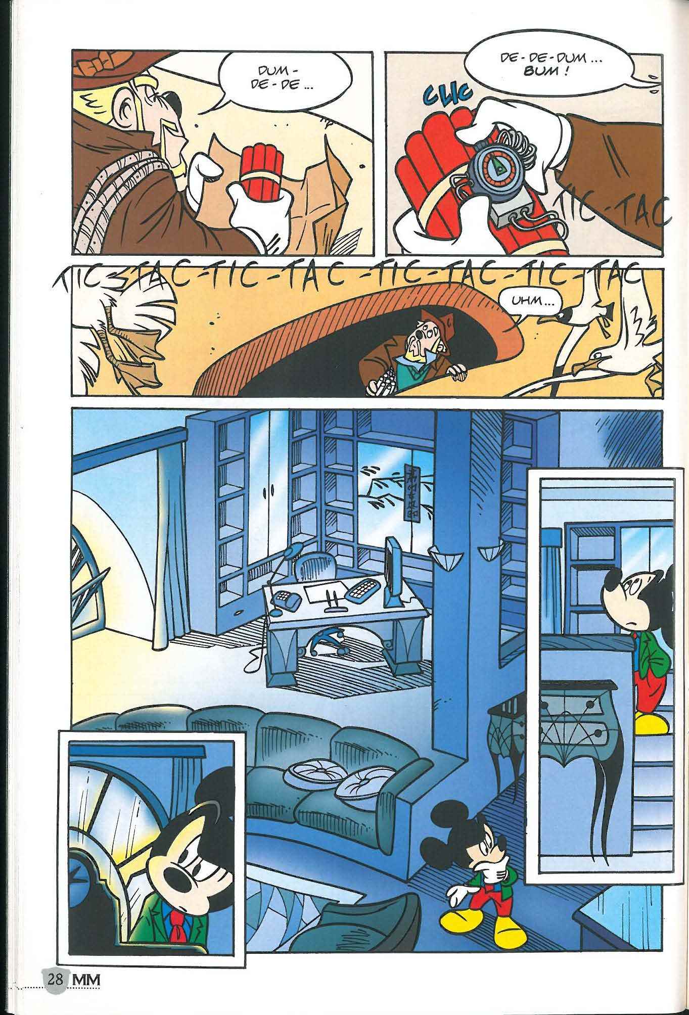 Read online Mickey Mouse Mystery Magazine comic -  Issue #8 - 28