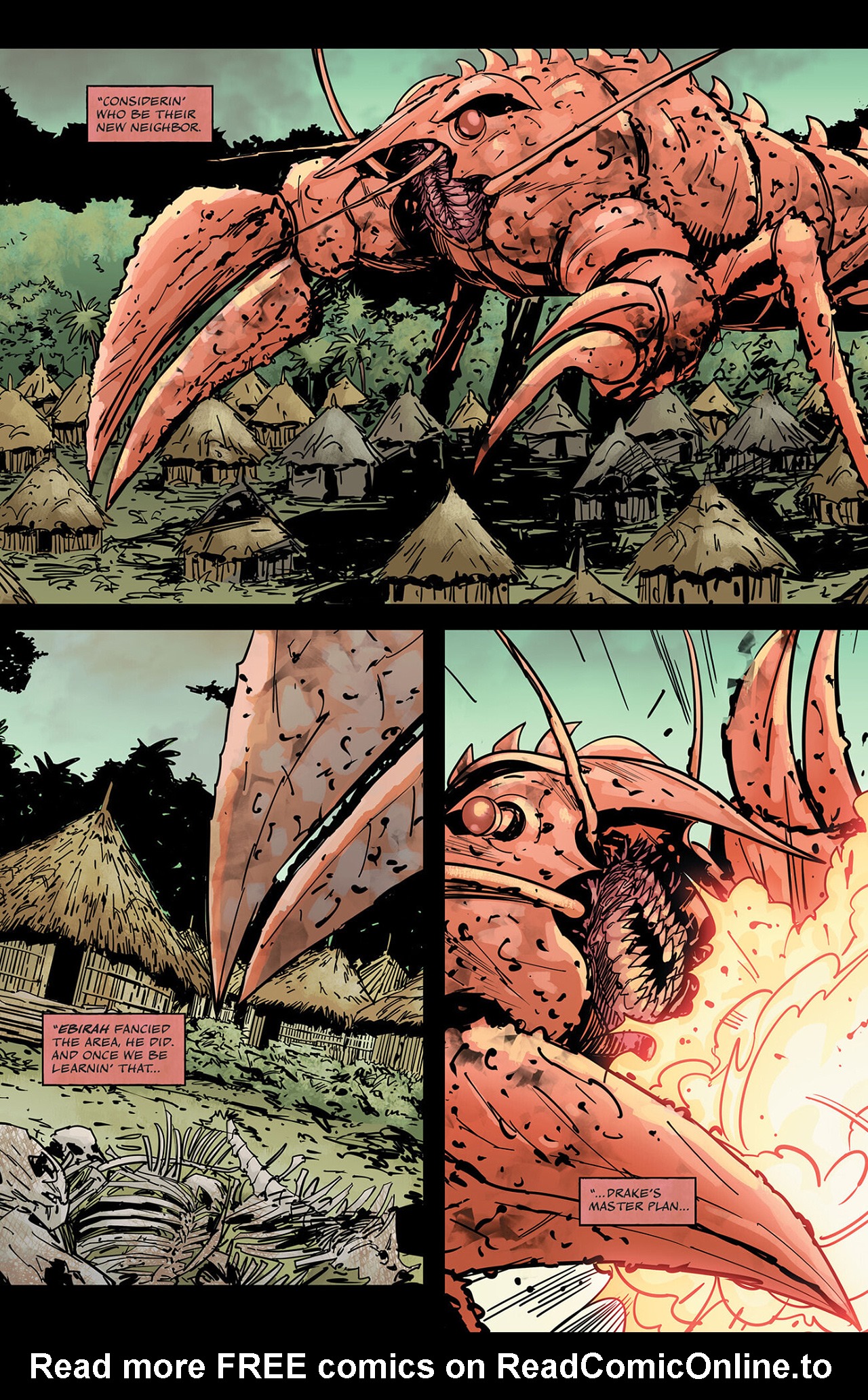 Read online Godzilla: Here There Be Dragons comic -  Issue #4 - 6