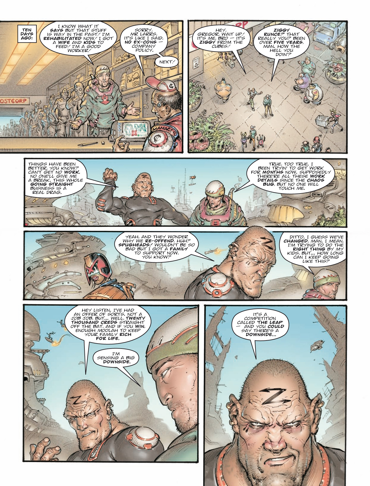 Read online Judge Dredd Megazine (Vol. 5) comic -  Issue #338 - 6