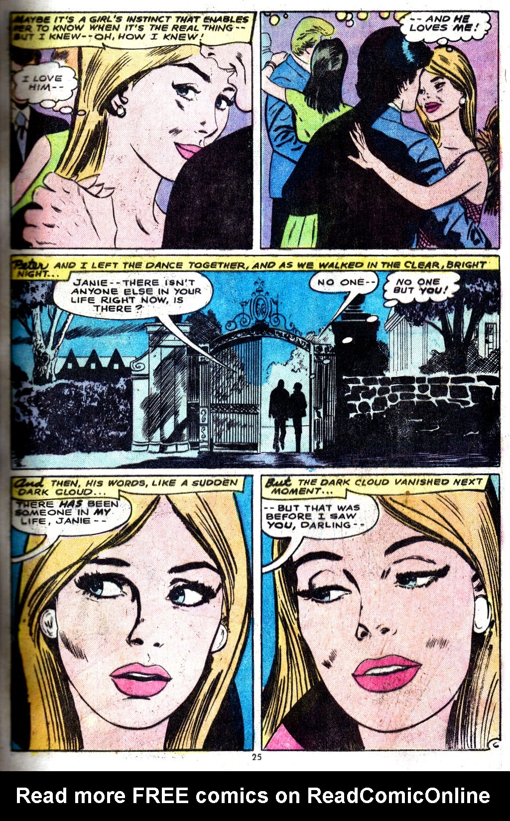 Read online Young Love (1963) comic -  Issue #112 - 25