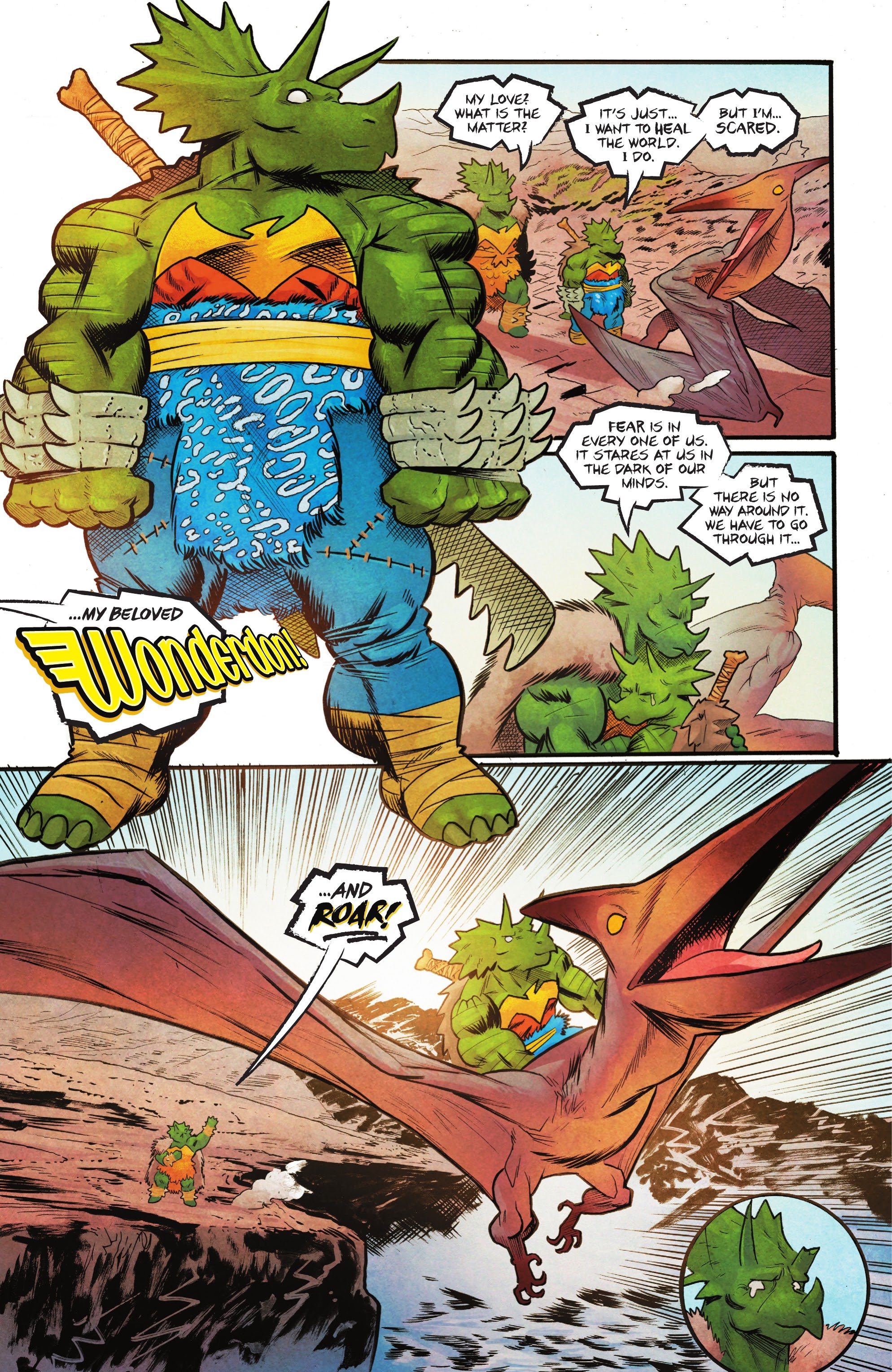 Read online The Jurassic League comic -  Issue #1 - 21