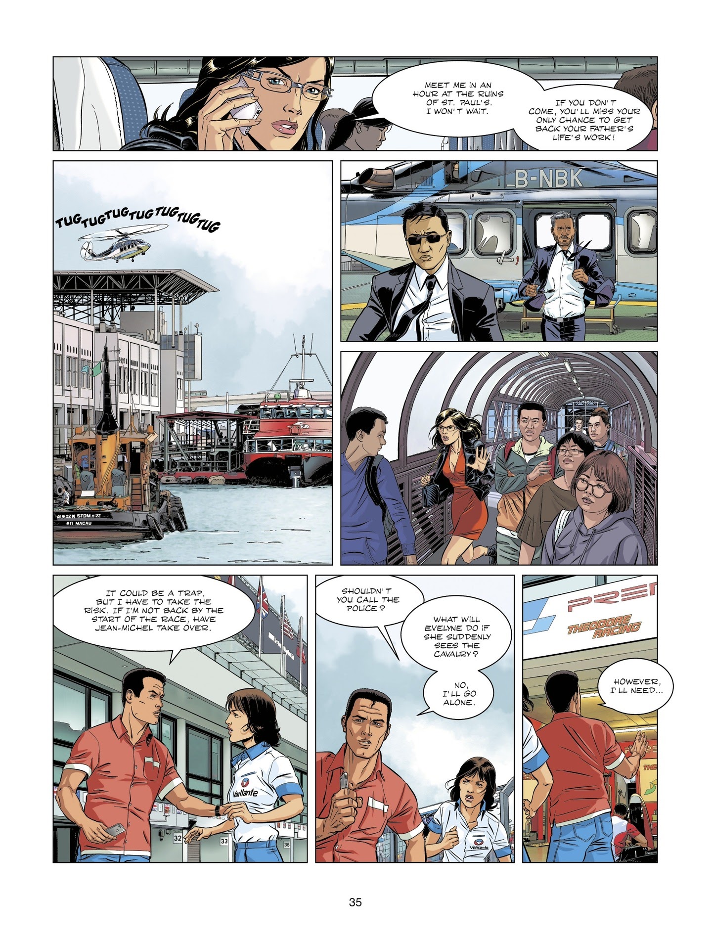 Read online Michel Vaillant comic -  Issue #7 - 35