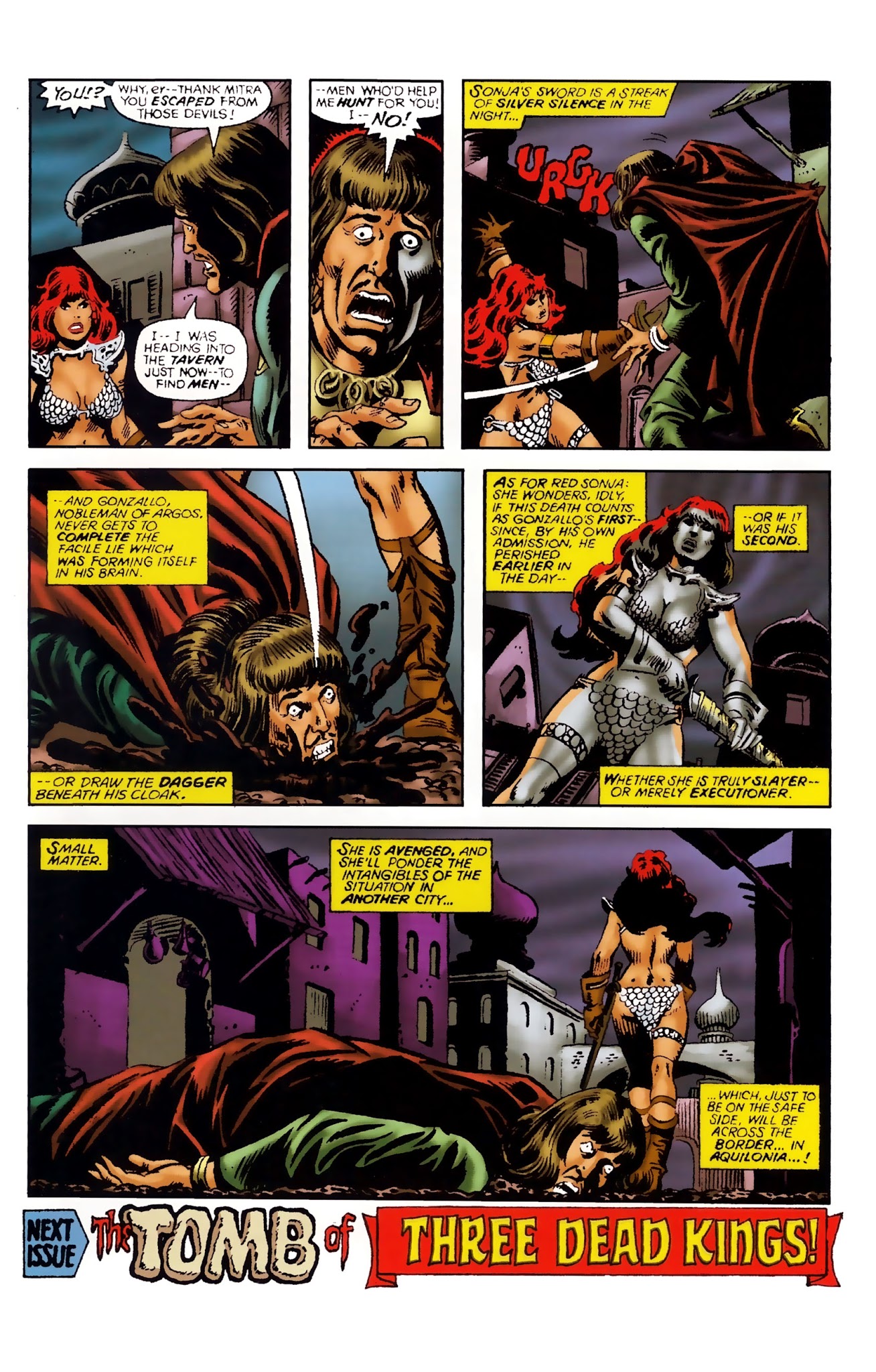 Read online The Adventures of Red Sonja comic -  Issue # TPB 3 - 125