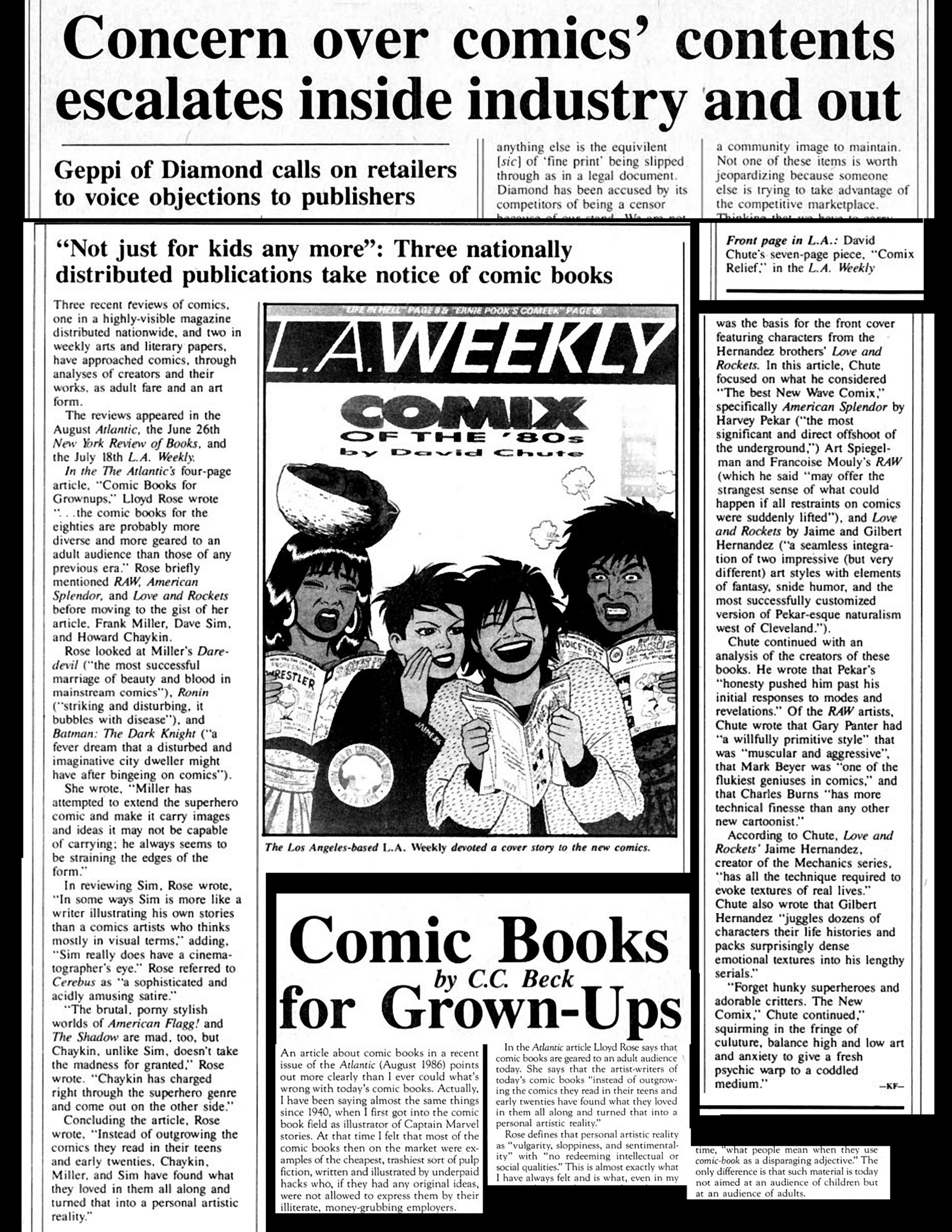 Read online 1986 zine comic -  Issue # TPB - 44