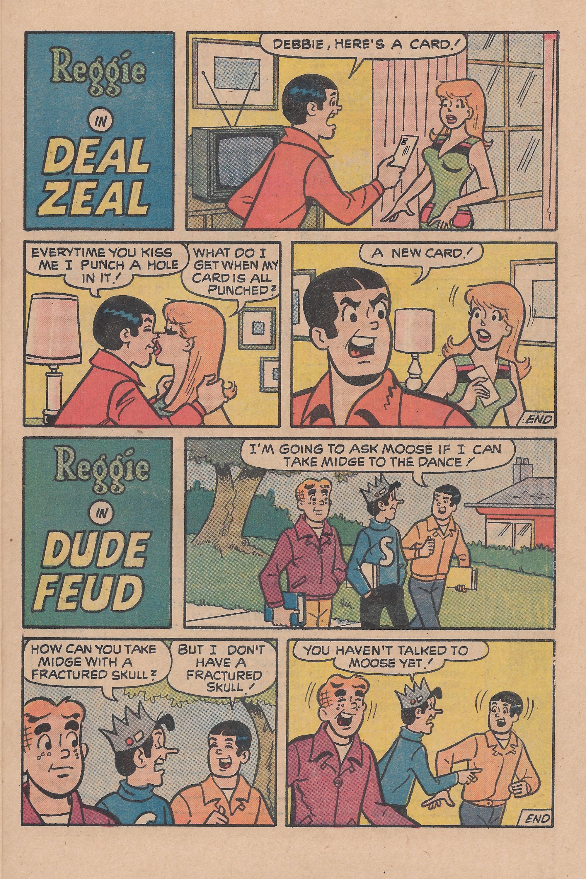 Read online Reggie's Wise Guy Jokes comic -  Issue #26 - 31