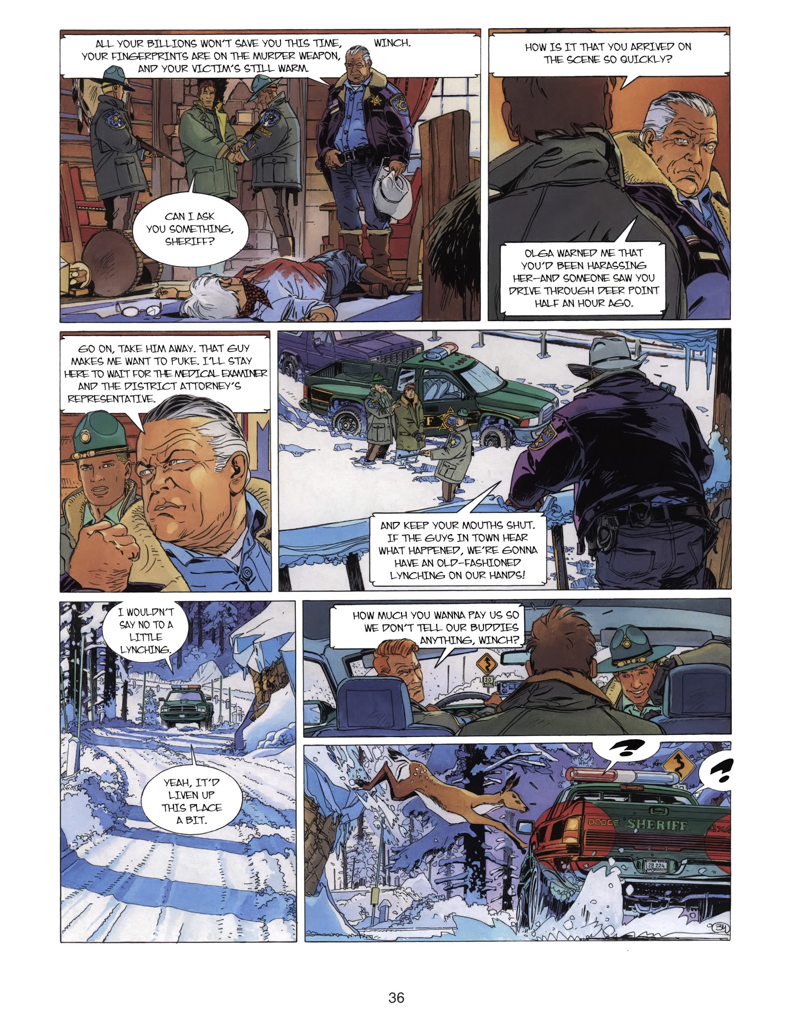 Read online Largo Winch comic -  Issue # TPB 9 - 38