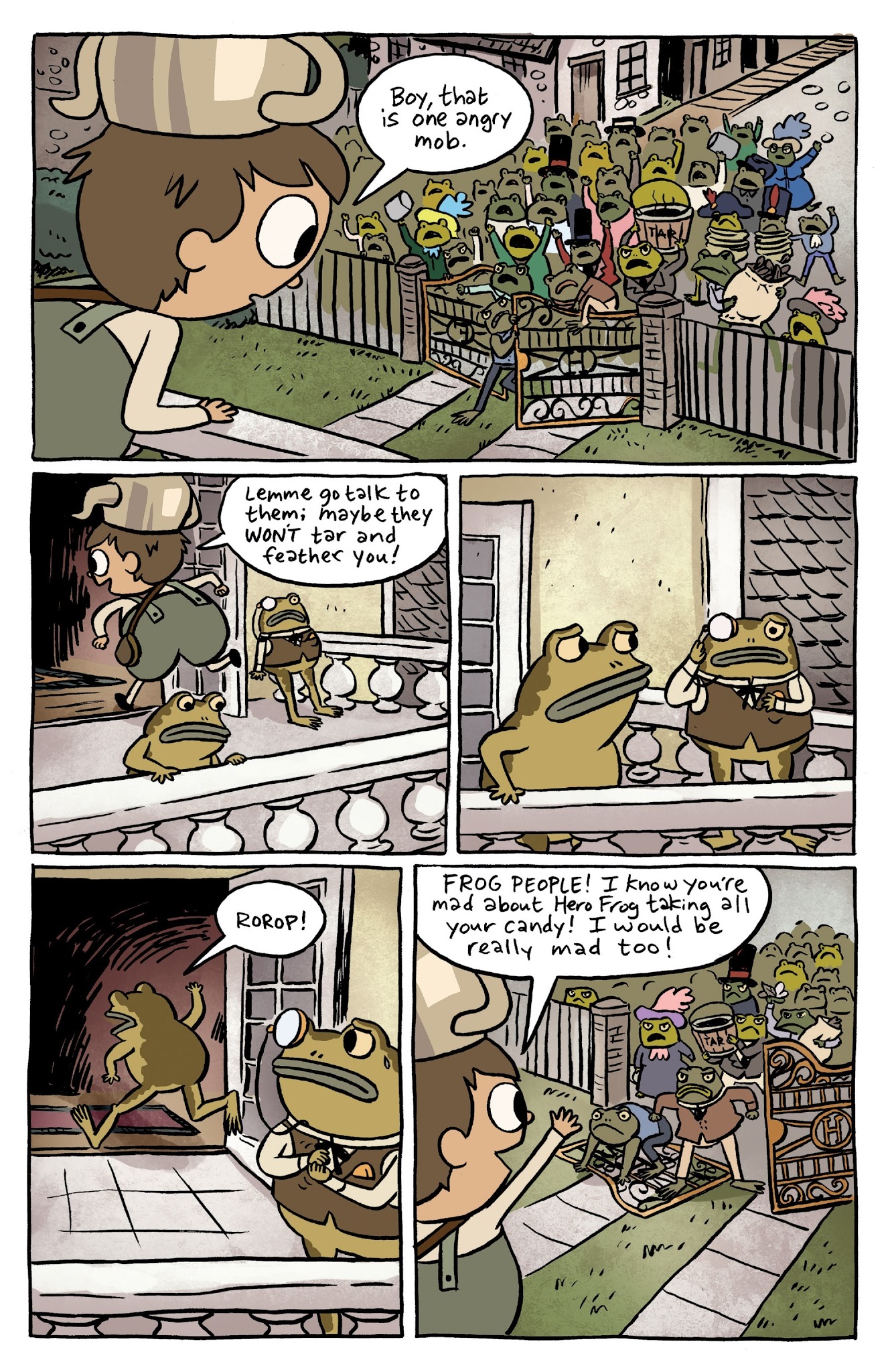 Read online Over the Garden Wall (2016) comic -  Issue #16 - 9