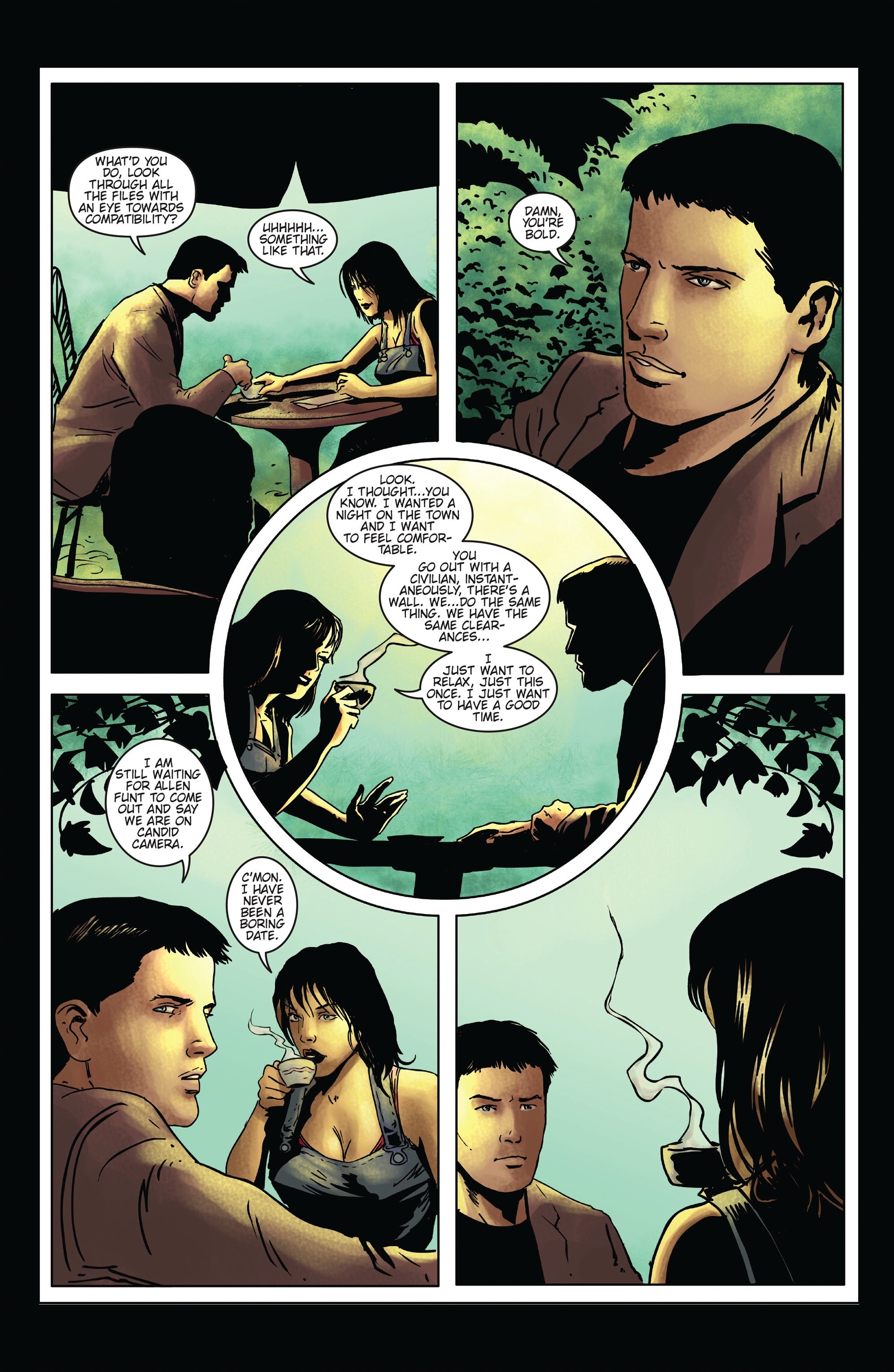 Read online Left On Mission comic -  Issue #3 - 10