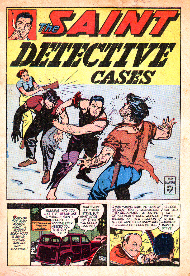 Read online The Saint (1947) comic -  Issue #9 - 2